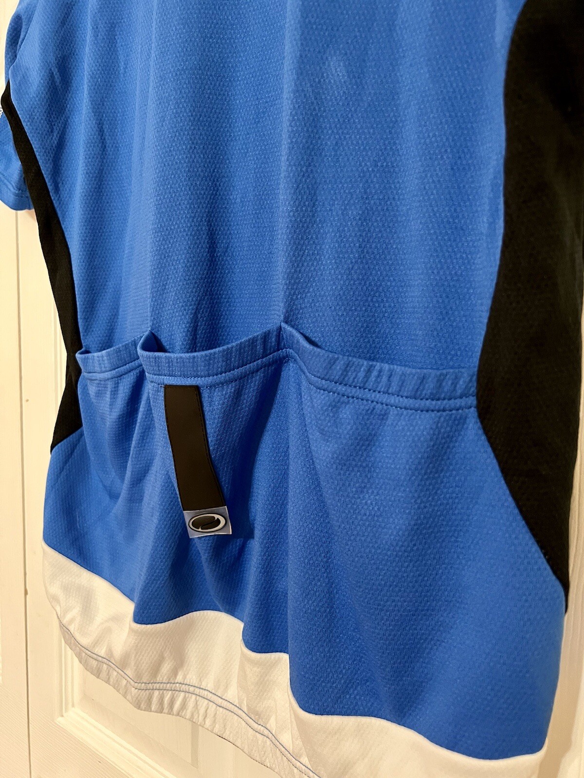 Parentini Bike Wear Shirt XL Made in Italy 1/2 Zip Tri Back Waist Pouch Italia