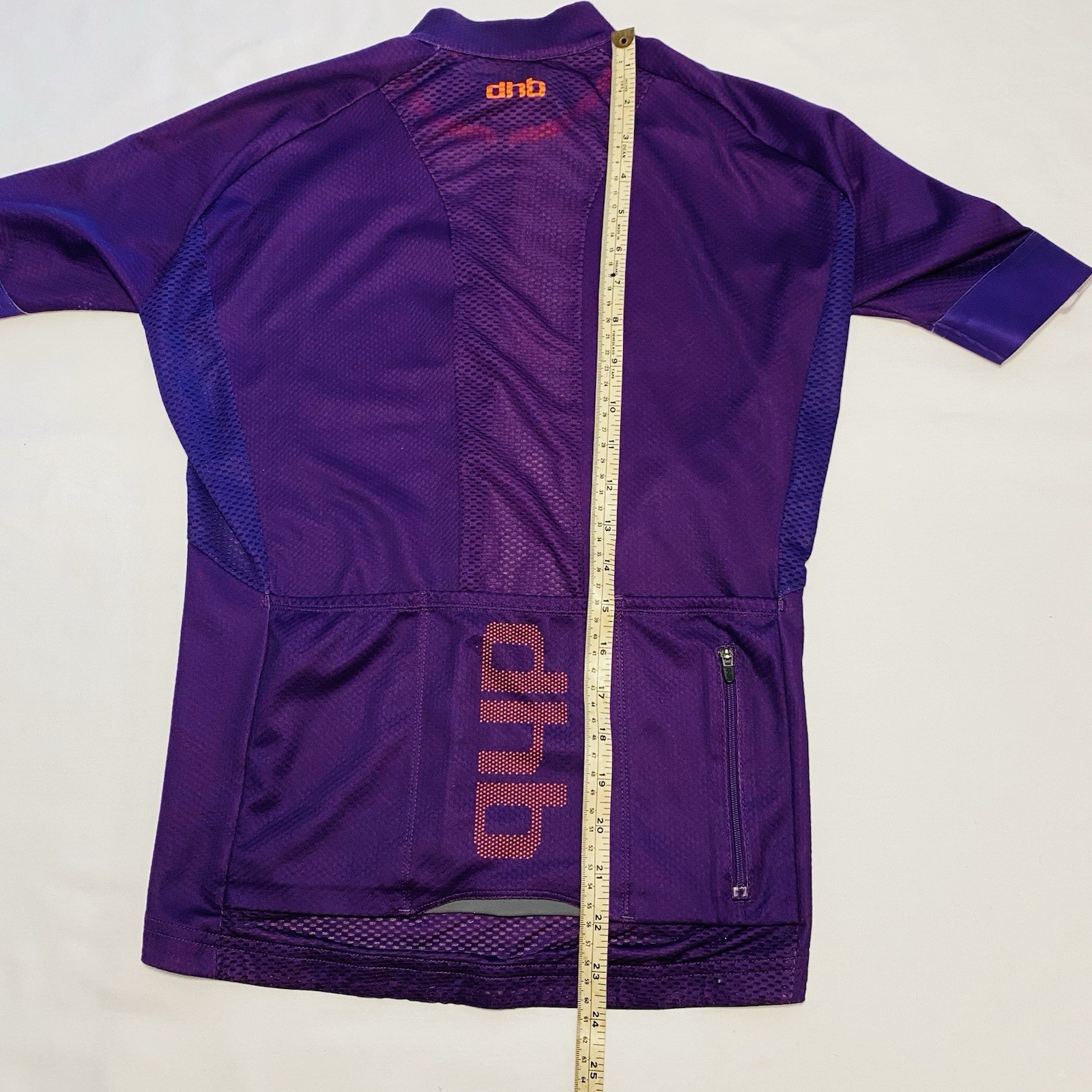 DHB Aeron Cycling Short Sleeve Summer Jersey X/Small Purple Full ZipFree Postage