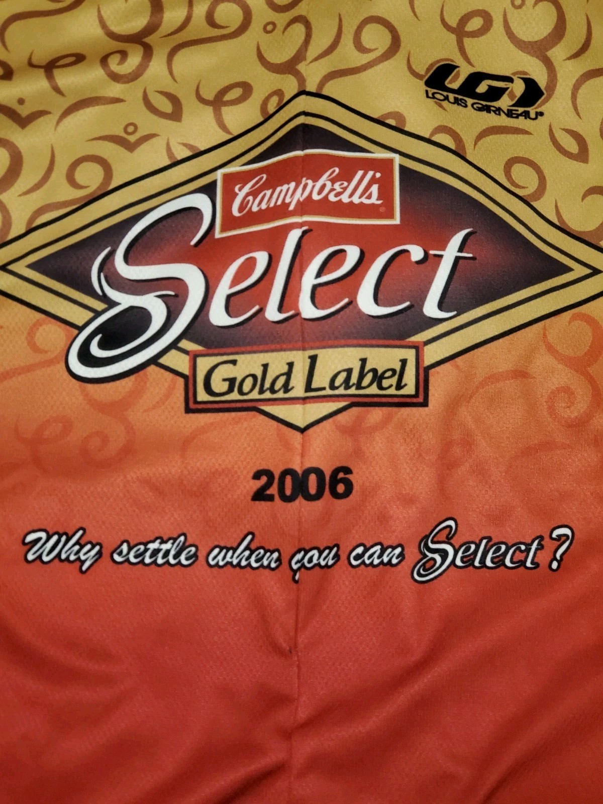 2Lot Rare Orig XXL XXXL 2006 Campbell’s Cycling Team Jersey Louis Garneau Shirts