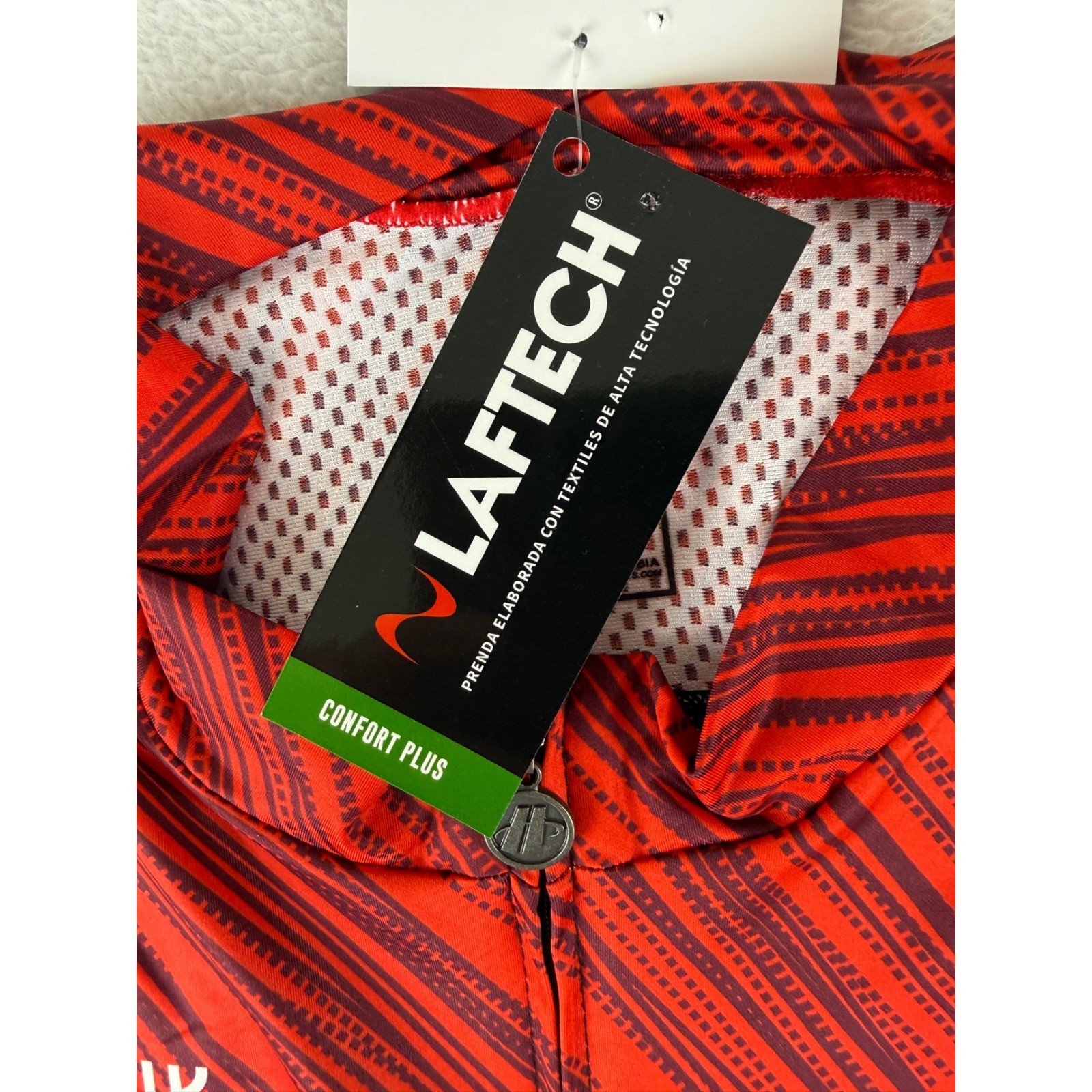Hincapie Cycling Jersey Mens 2XL Red Black Gran Fondo Greenville Short Sleeve