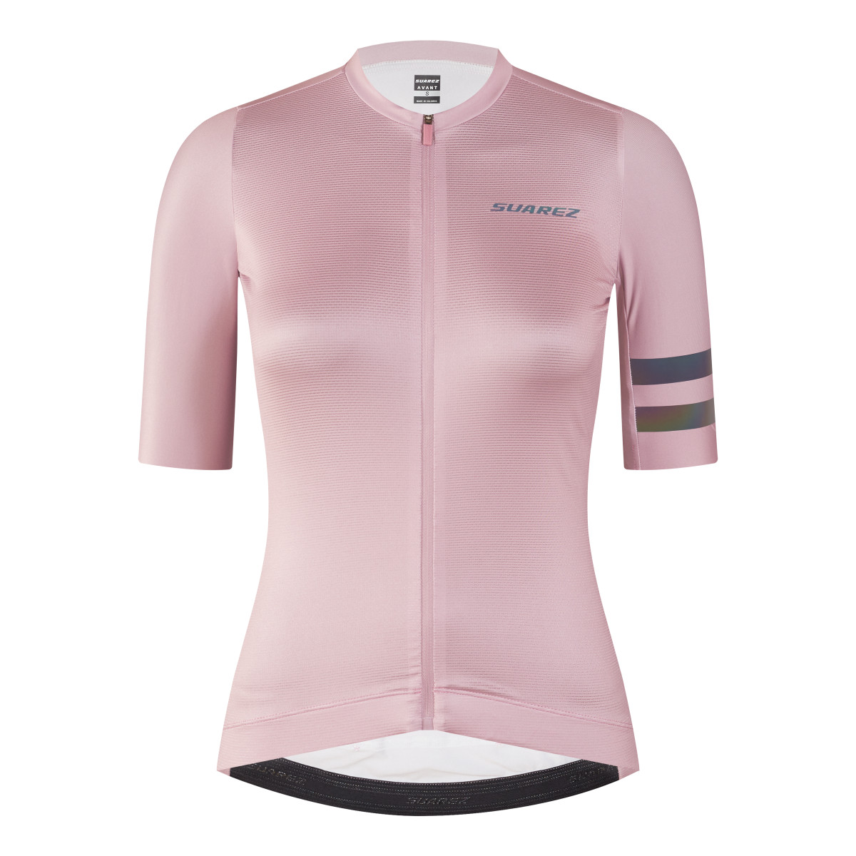 Solid Opal Womens Avant Short Sleeve Cycling Jersey by Suarez