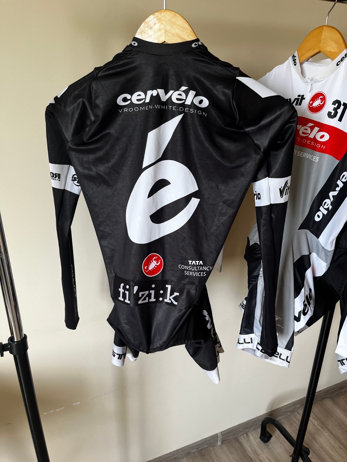 Cervélo TestTeam Cycling Skinsuit Speedsuit Cycle Suit Professional Castelli S /
