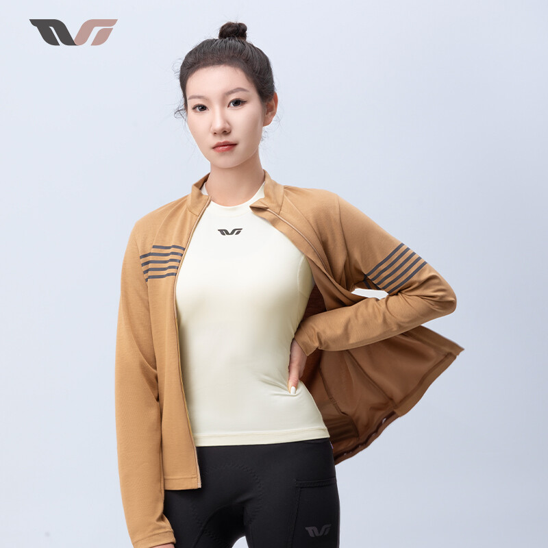 Rockbros Women’s Fall Winter Lightweight Long Sleeve Inner top cycling jersey