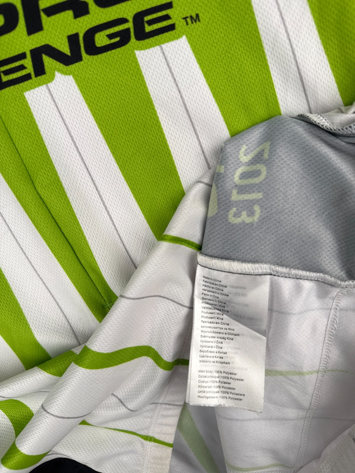 Pearl Izumi Cycling Jersey Adult Medium Green White USA Pro Challenge 1/2 Zip