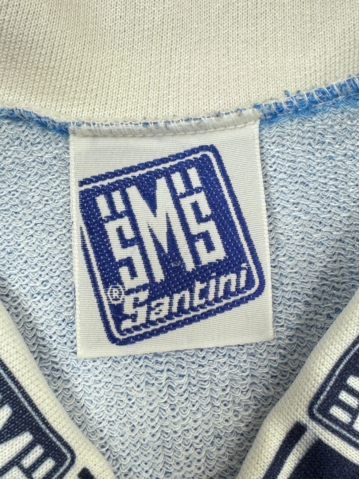 Vintage 1989 Santini Gewiss Bianchi Team Cycling Jersey LS Diadora size M-L