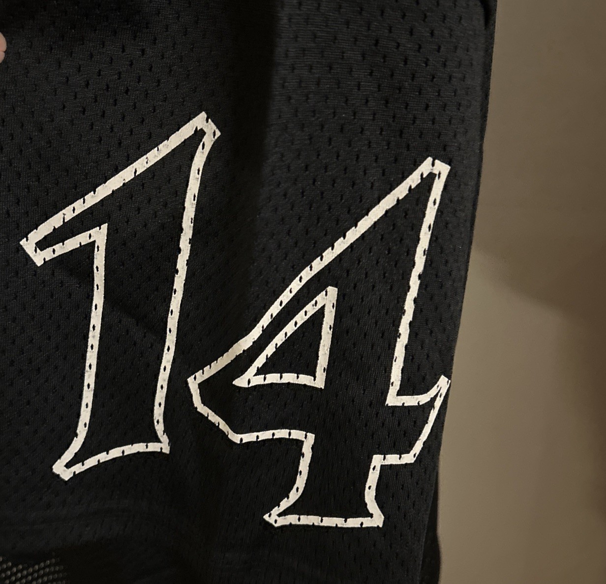 YoungLA Drippy Skull Mesh Jersey Black/White Size Large L (Pre Owned) Sold Out