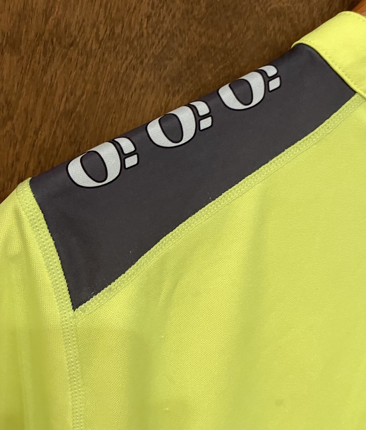 PEARL IZUMI Cycling Jersey Short Sleeve Full Zip Pockets Yellow Women’s Small