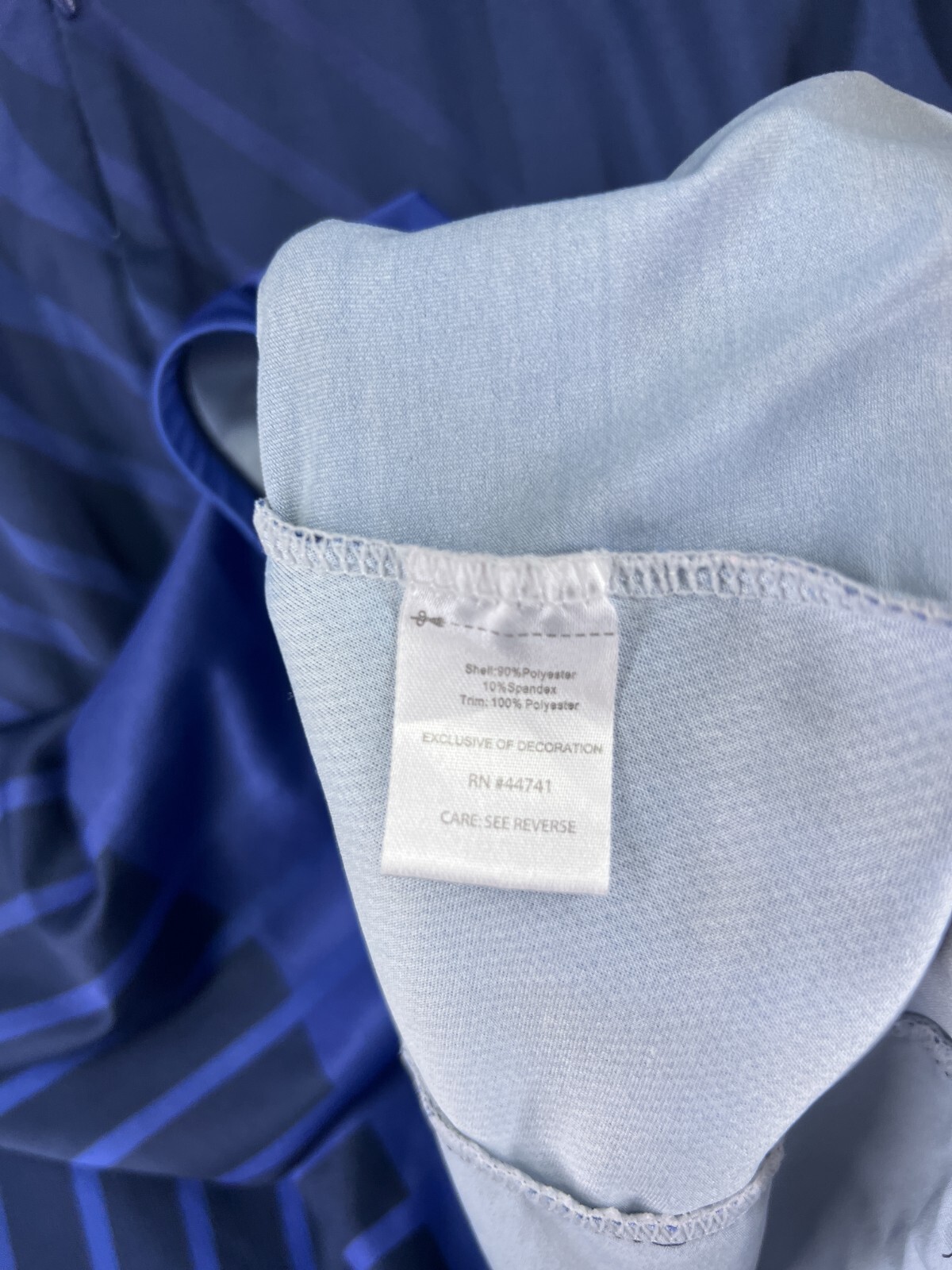 Trayl Cycling Jersey Womens Medium Blue 1/4 Zip Pullover Pockets Polyester