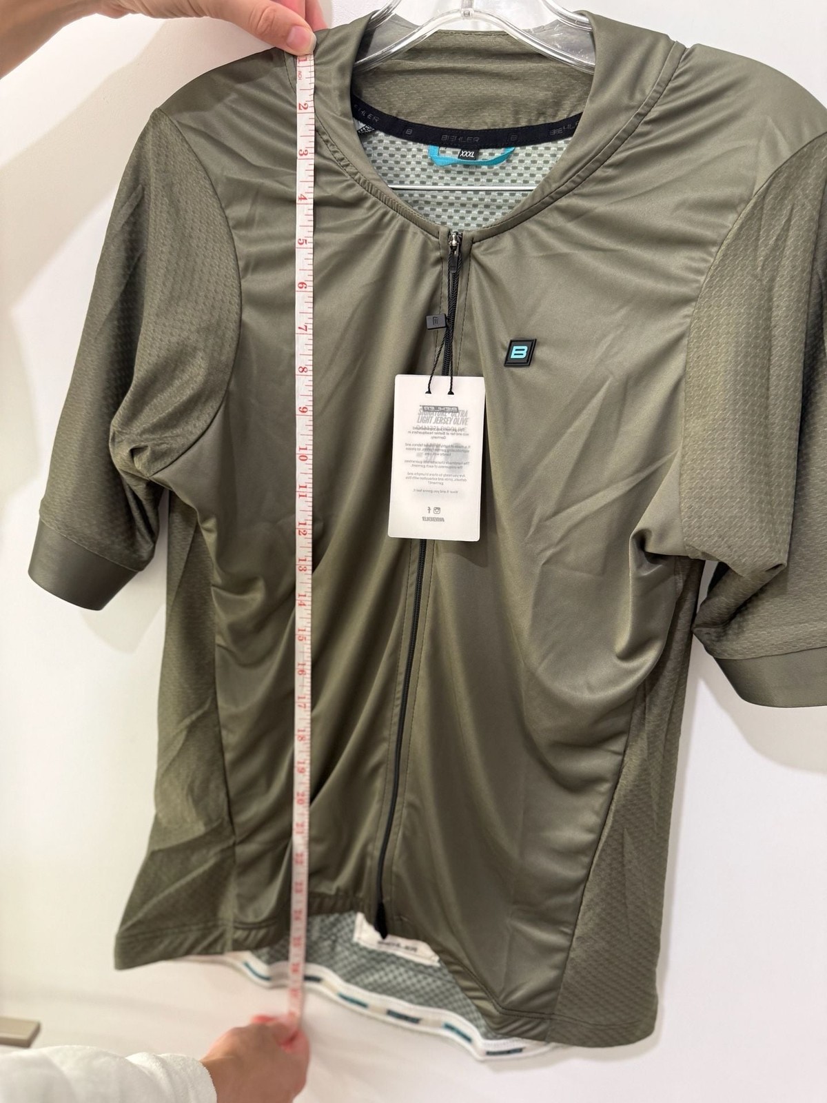 Biehler Signature 3 Ultra Light Cycling Jersey Olive
