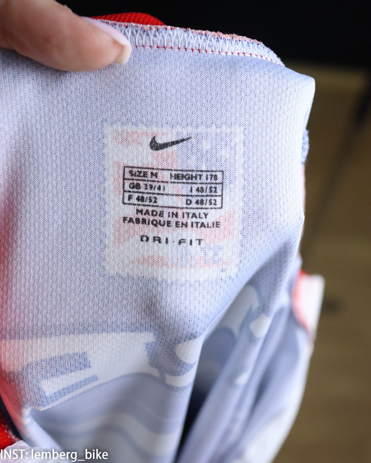 Nike USPS United States Postal Service Trek cycling jersey (M) #414