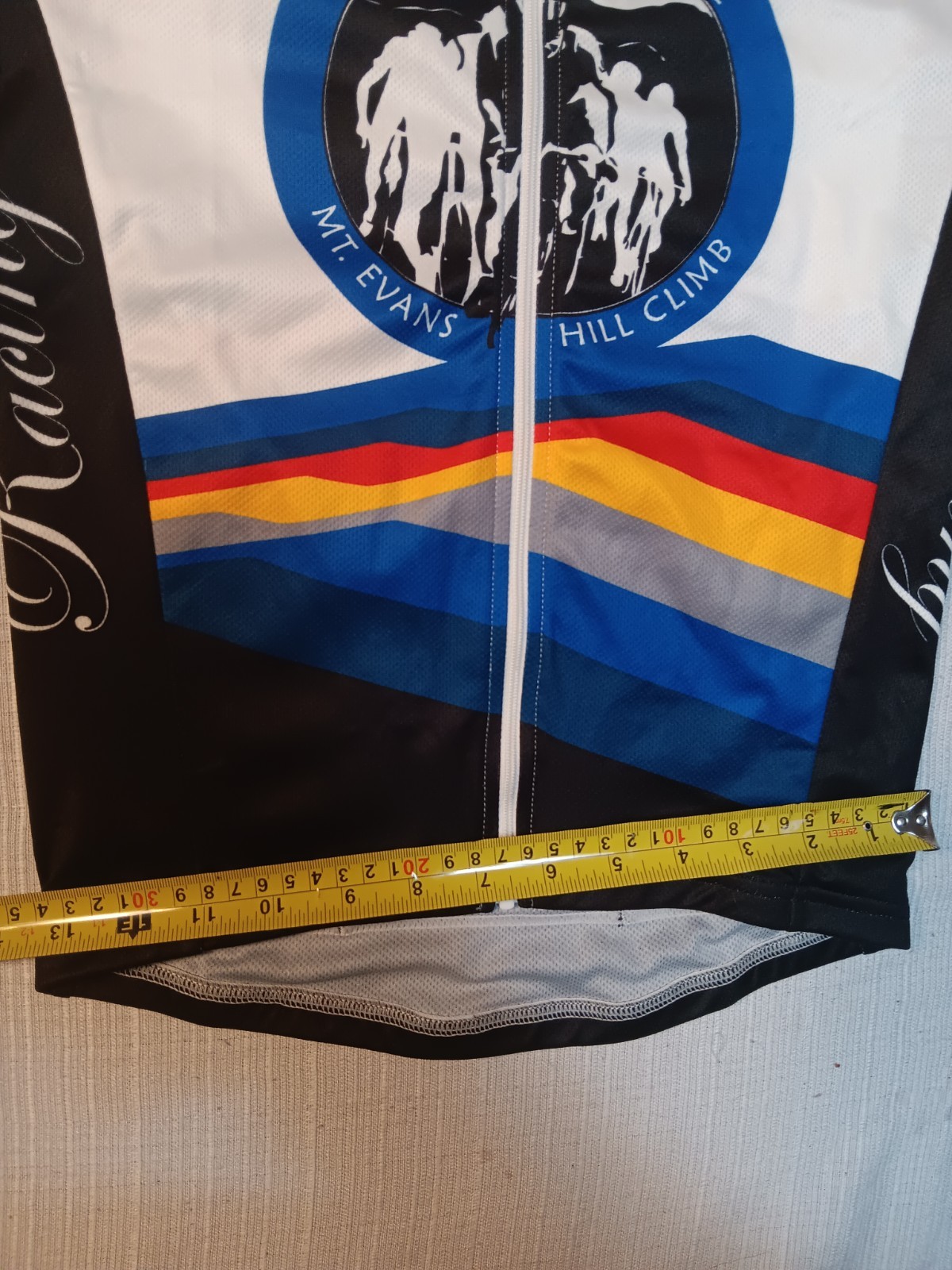Pactimo Mt Evans Hill Climb Bike Jersey XS Bob Cook 2010 Cycling Race REI
