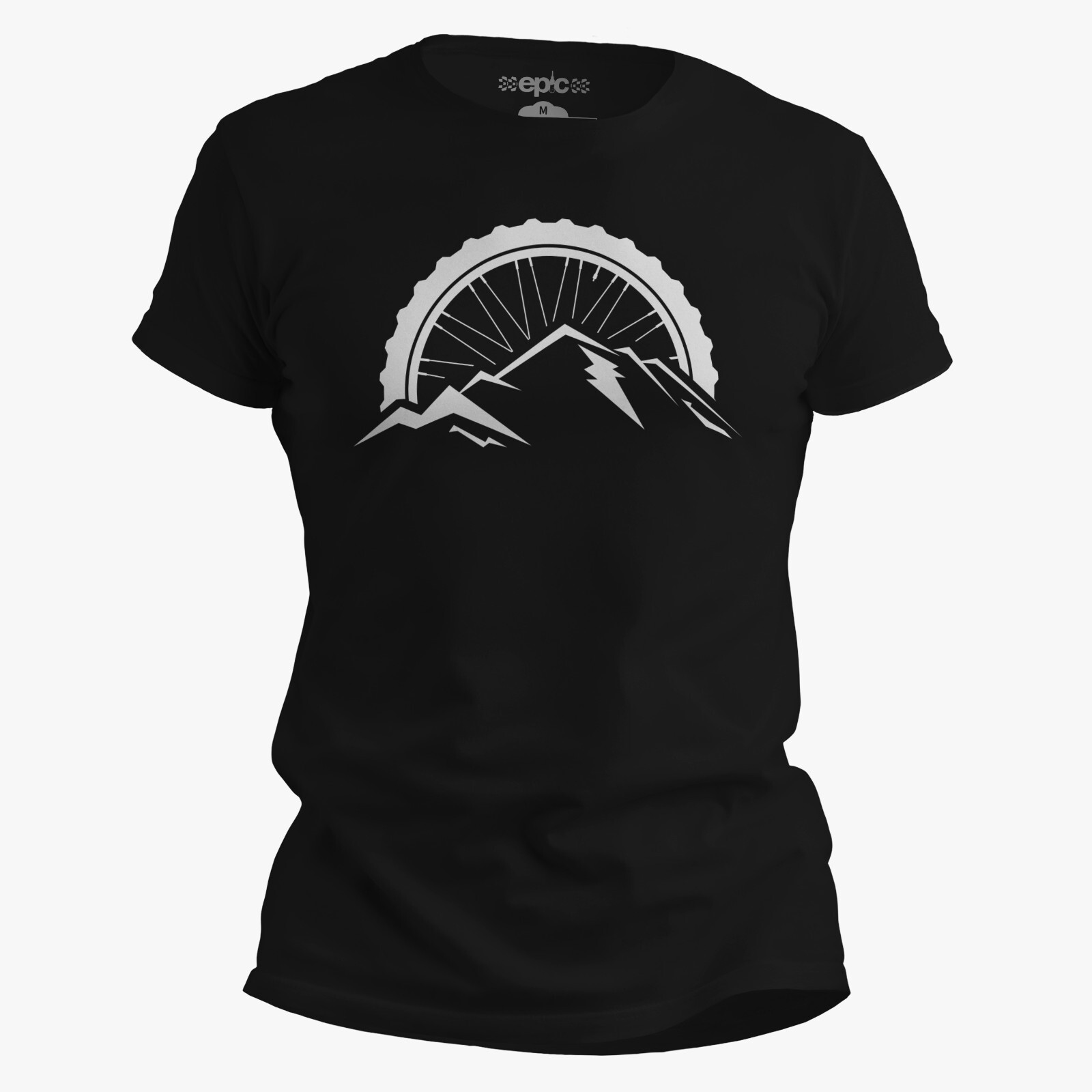 Alpine Rider MTB Cycling T-Shirt – Mountain Biker/Cyclist Short Sleeve tshirt