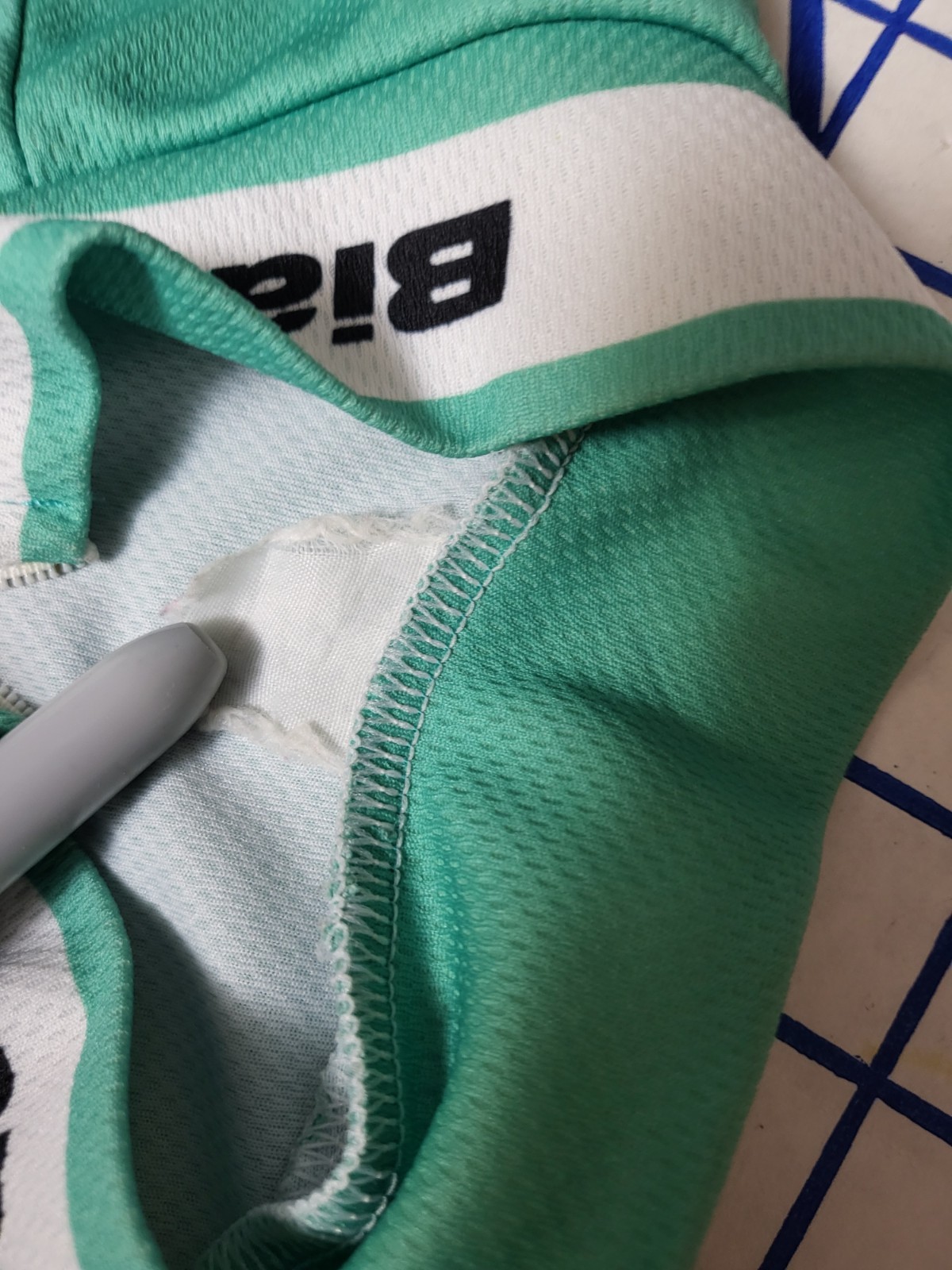Vtg BIANCHI NALINI ITALIA ITALY CYCLING SHIRT JERSEY MAILLOT SIZE M/L Read