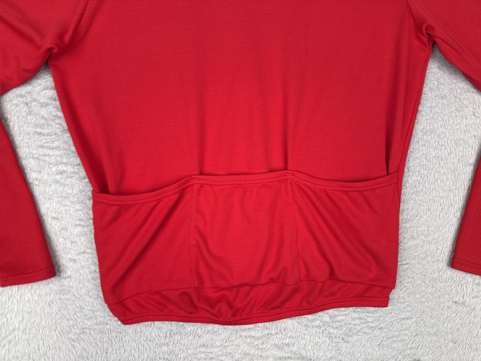 Performance Cycling Jersey Adult Extra Large 1/4 Zip Long Sleeve Polyester