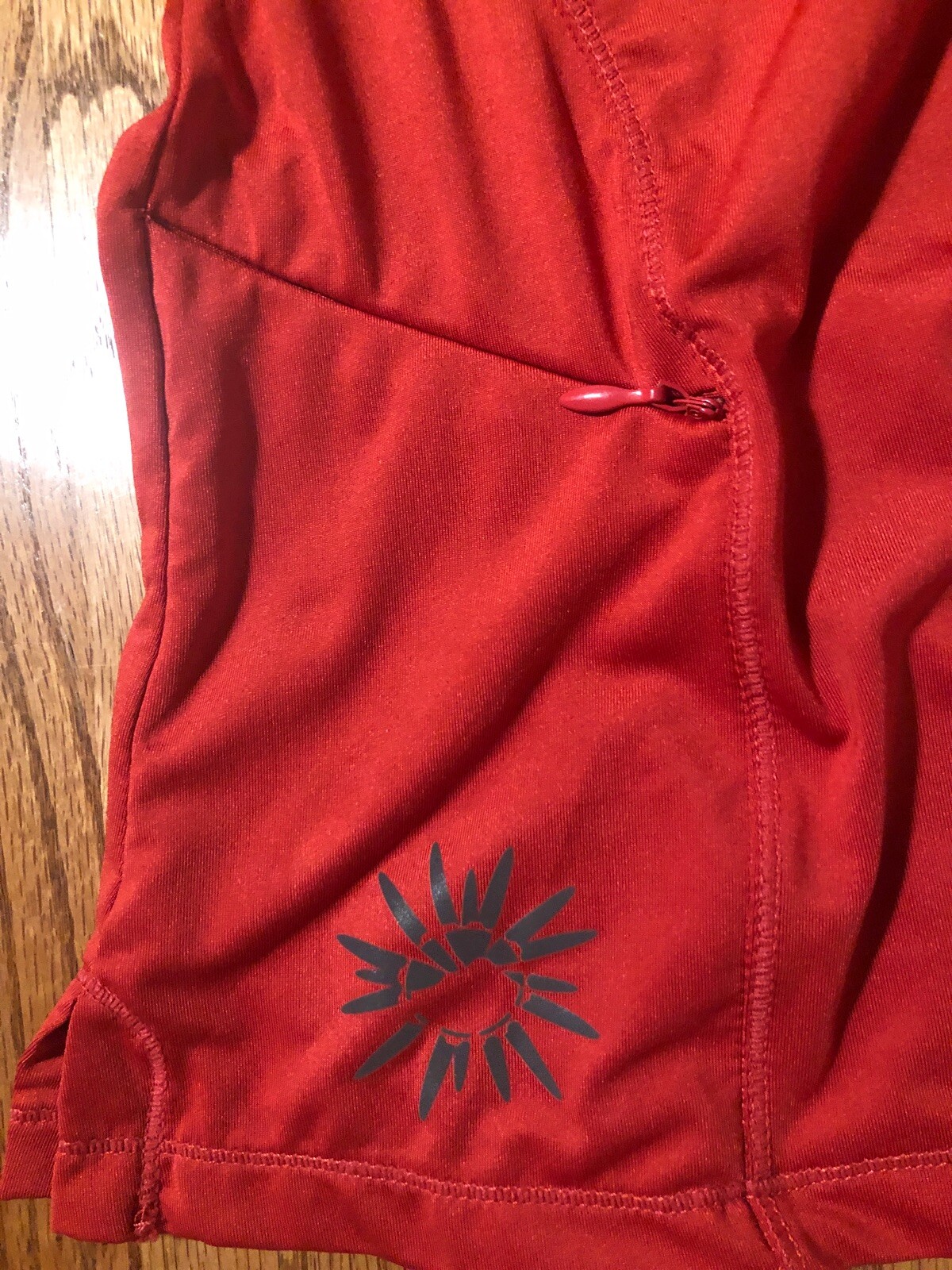 Zoic Cycling Jersey Red Collared Small Size Ideal For Commuting Going Out Cute!!