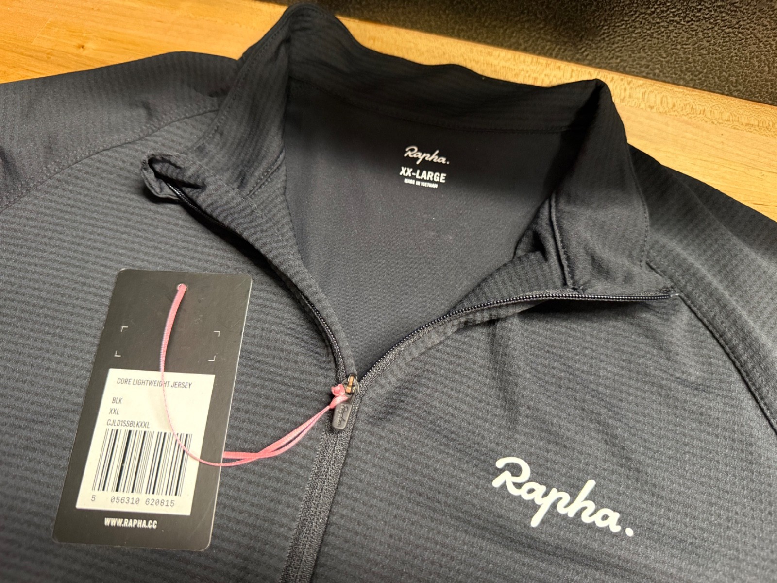 Rapha Men’s Core Jersey SIZE XXL Black New With Tags