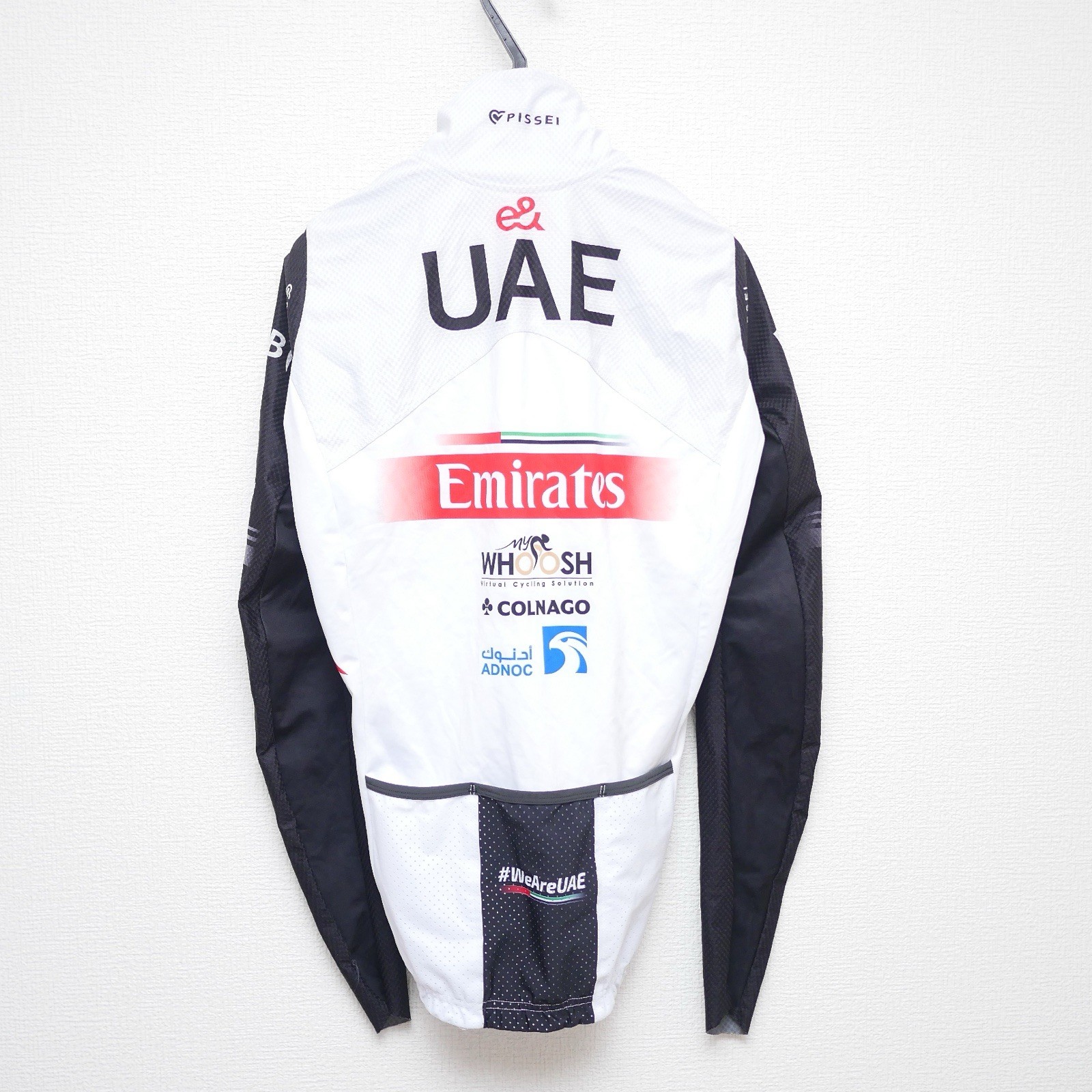 UAE Team Emirates Mid Weight Jacket Pissei NZ Champ Band Rider Issue Pro Team