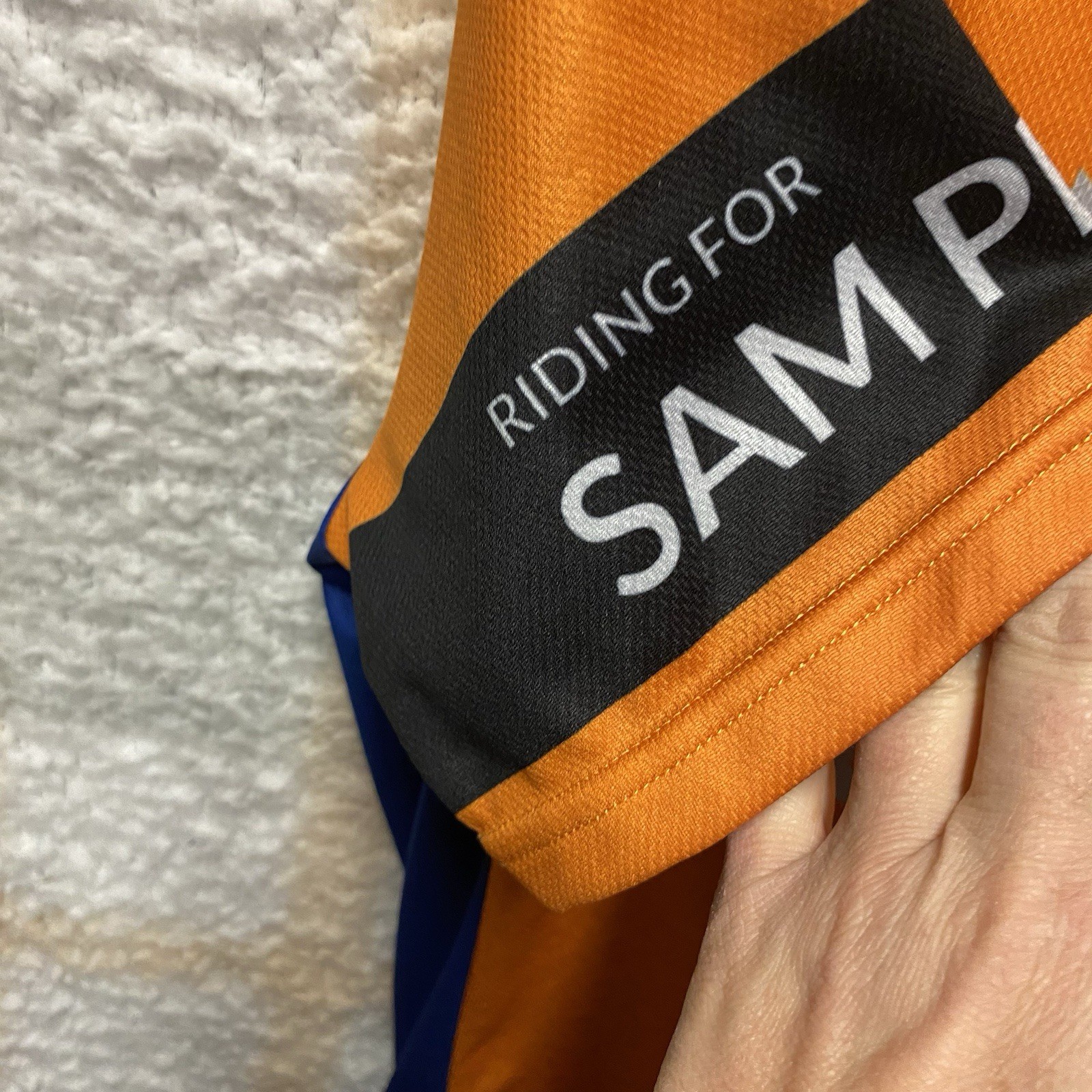 Primal Cycling Jersey Mens Medium 1/4 Zip, Rear Pockets Progressive Orange Black