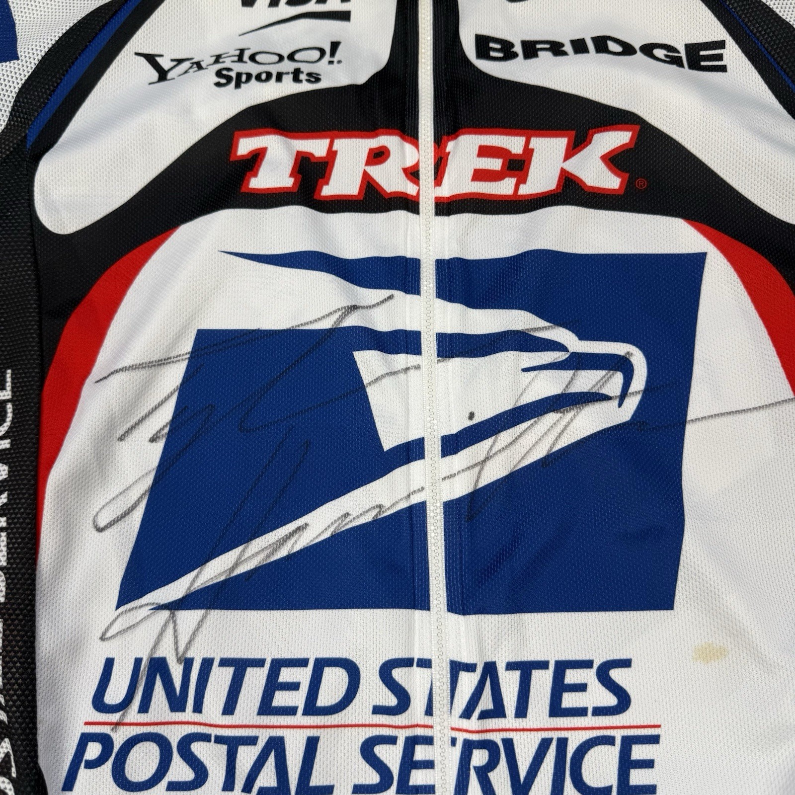 Nike USPS Team Trek Tyler Hamilton Tour The France Jersey Sz Small Made in Italy