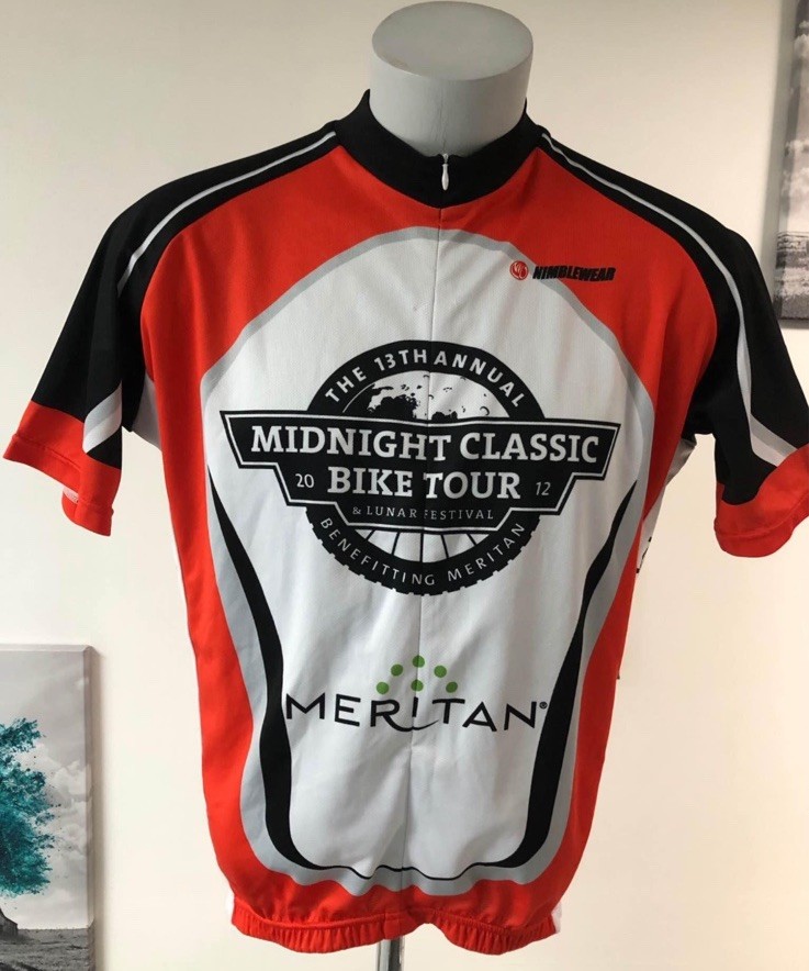 Nimblewear 1/2 Zip Men’s Cycling Jersey Size Xl Excellent Condition