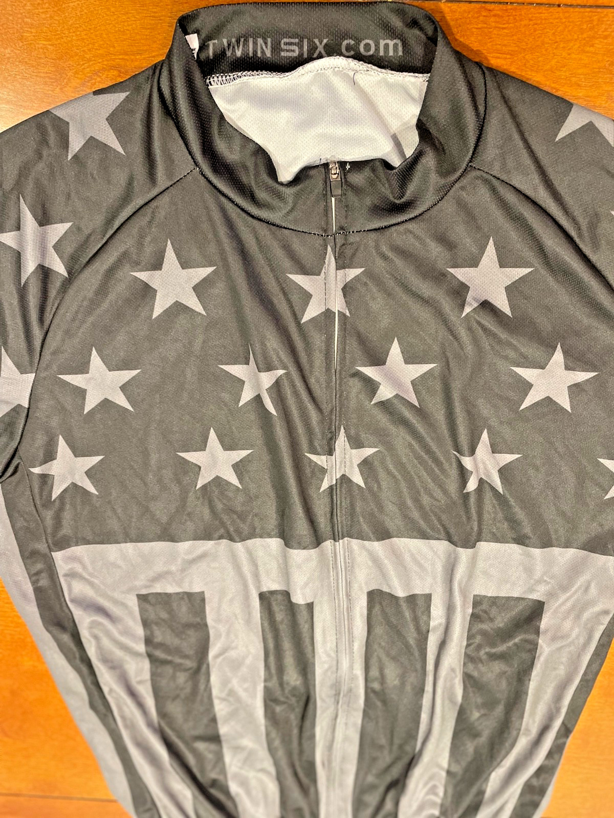Twin Six Freedom Machine American Flag Cycling Jersey Short Sleeve Large