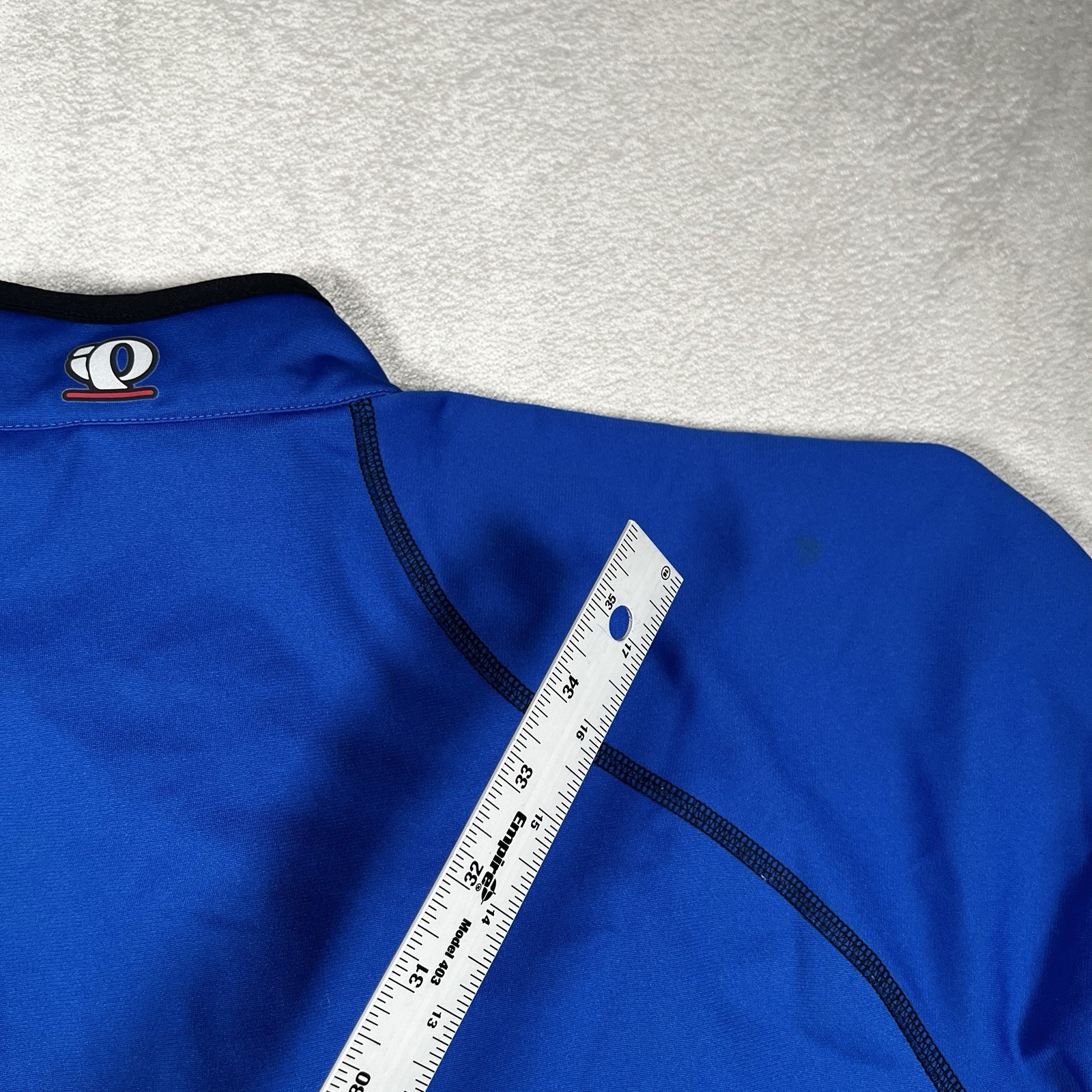 Pearl Izumi Thermal Cycling Jacket Adult M Blue Dual Zipped Pockets & Arm Cuffs