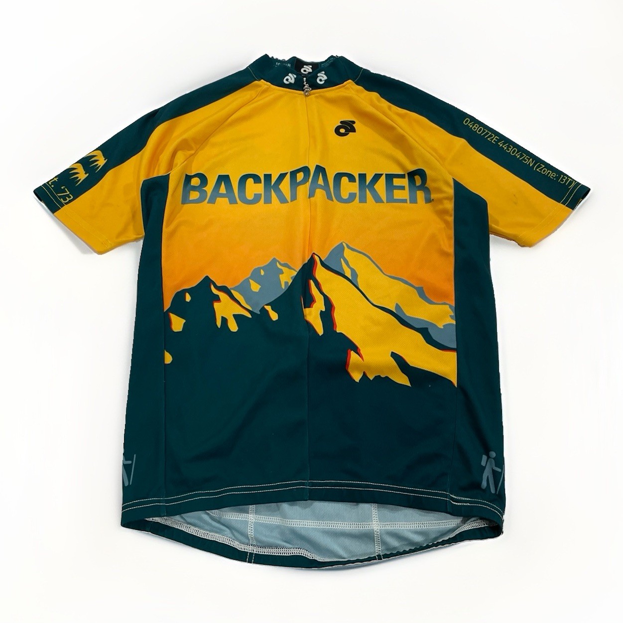 Backpacker Magazine Cycling Jersey Men’s Medium Champion System