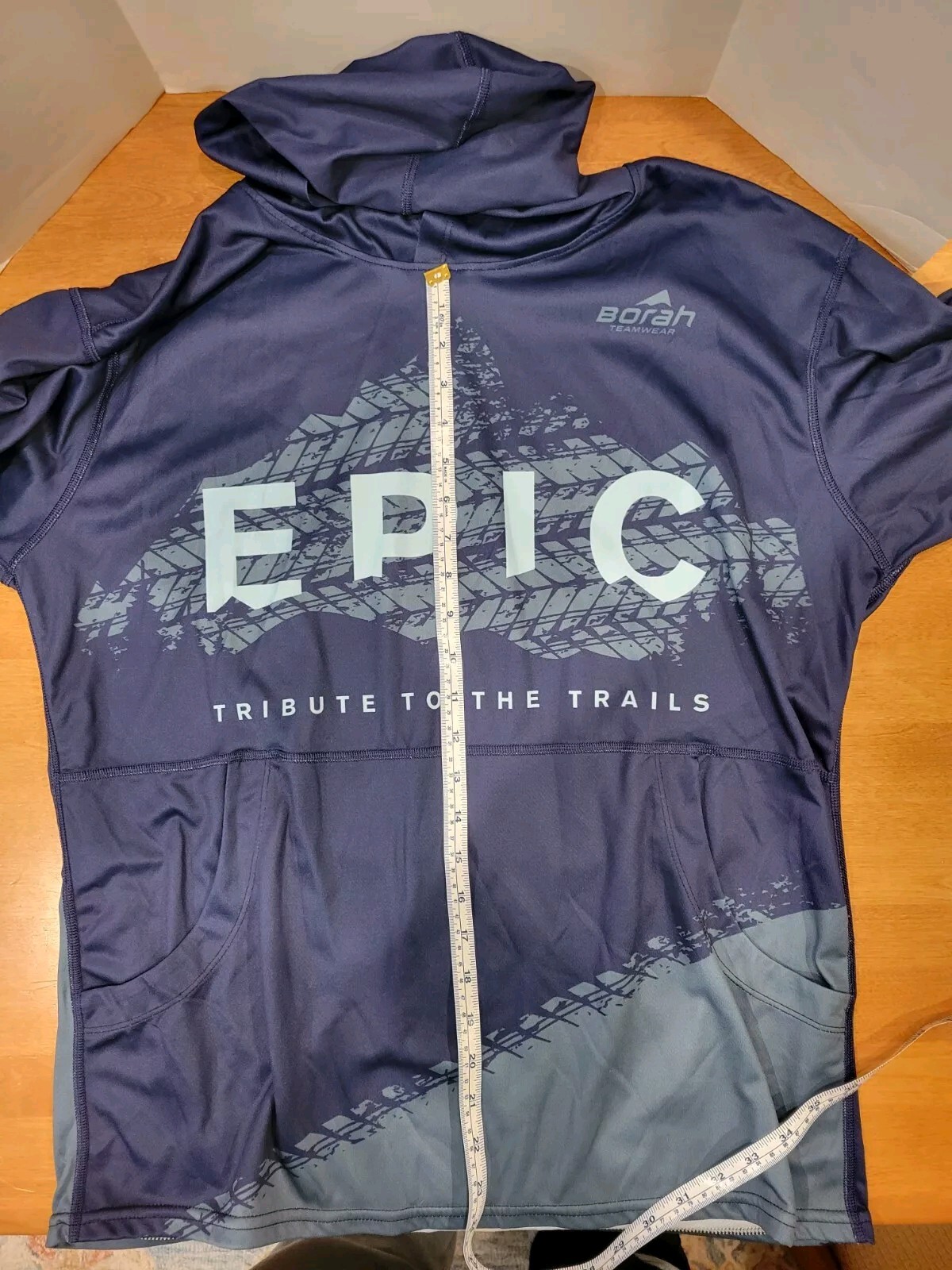 Borah Teamwear “Epic-Tribute To The Trails” Ladies XL Microfiber Hoodie NWOT