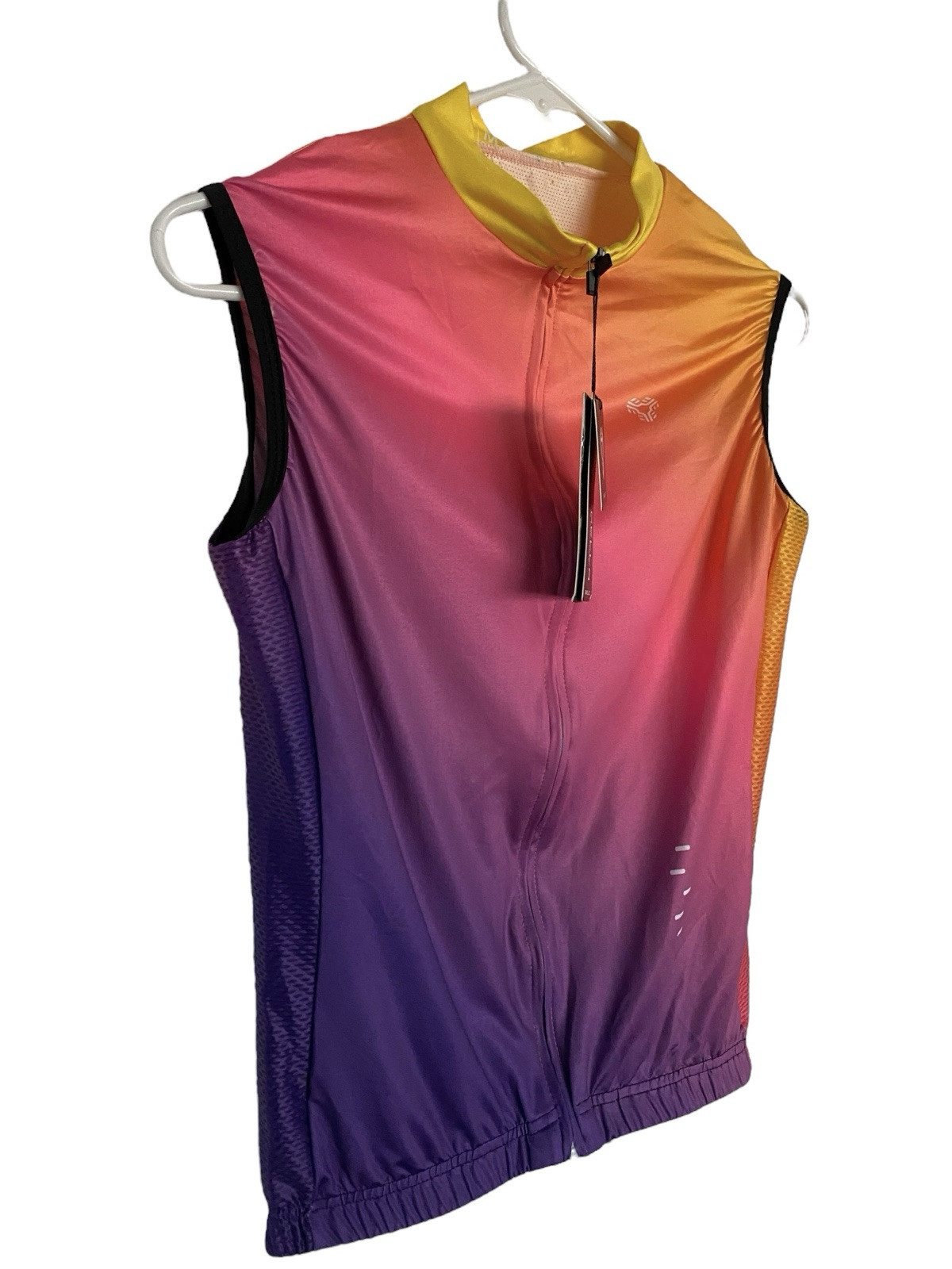 Sanpella Womens Sz XL Cycling Jersey Sleeveless 42″ Chest NWT