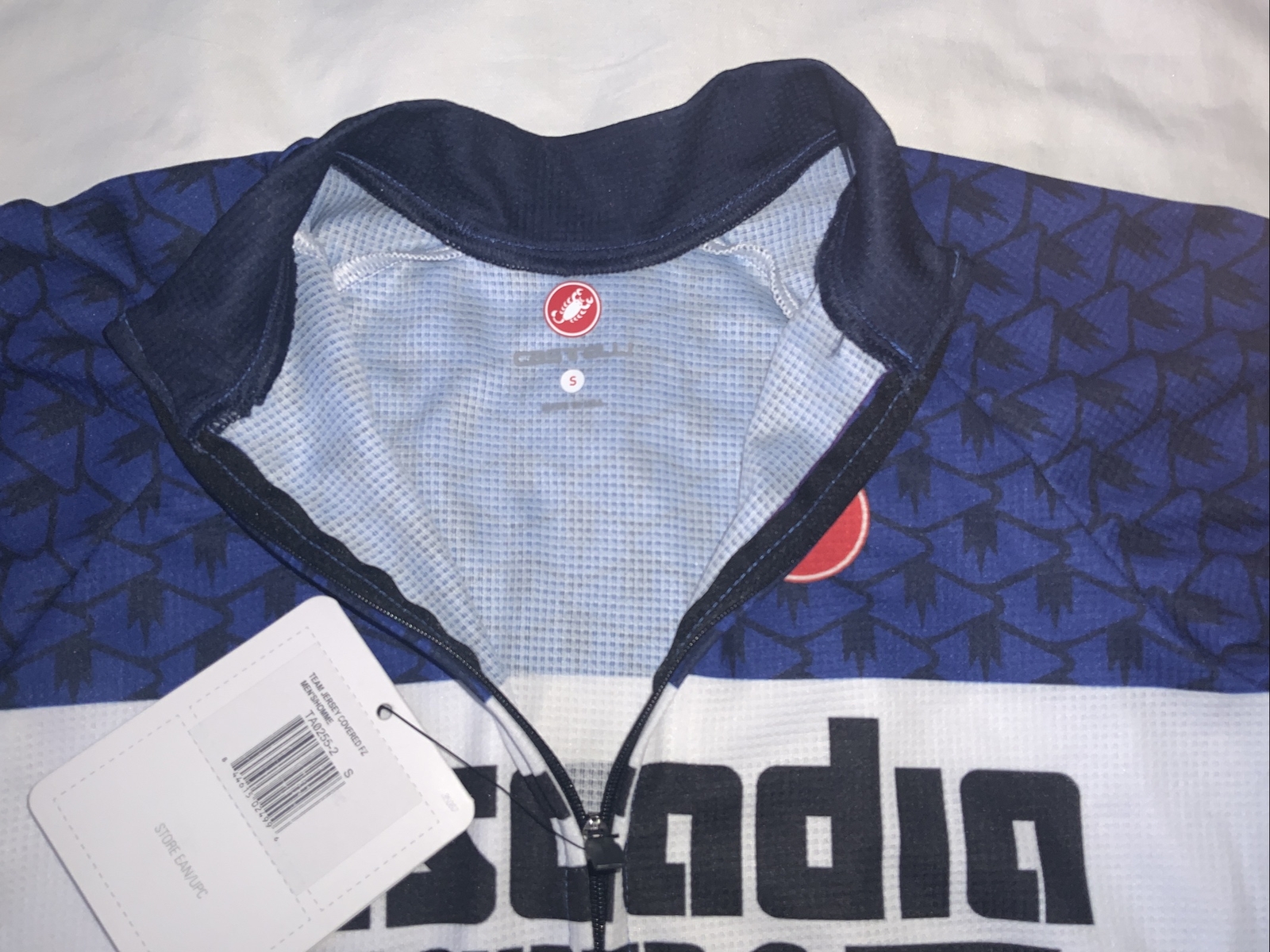 Full zip Castelli bike Cycling Bicycle Jersey mens S NW Cascadia Super G