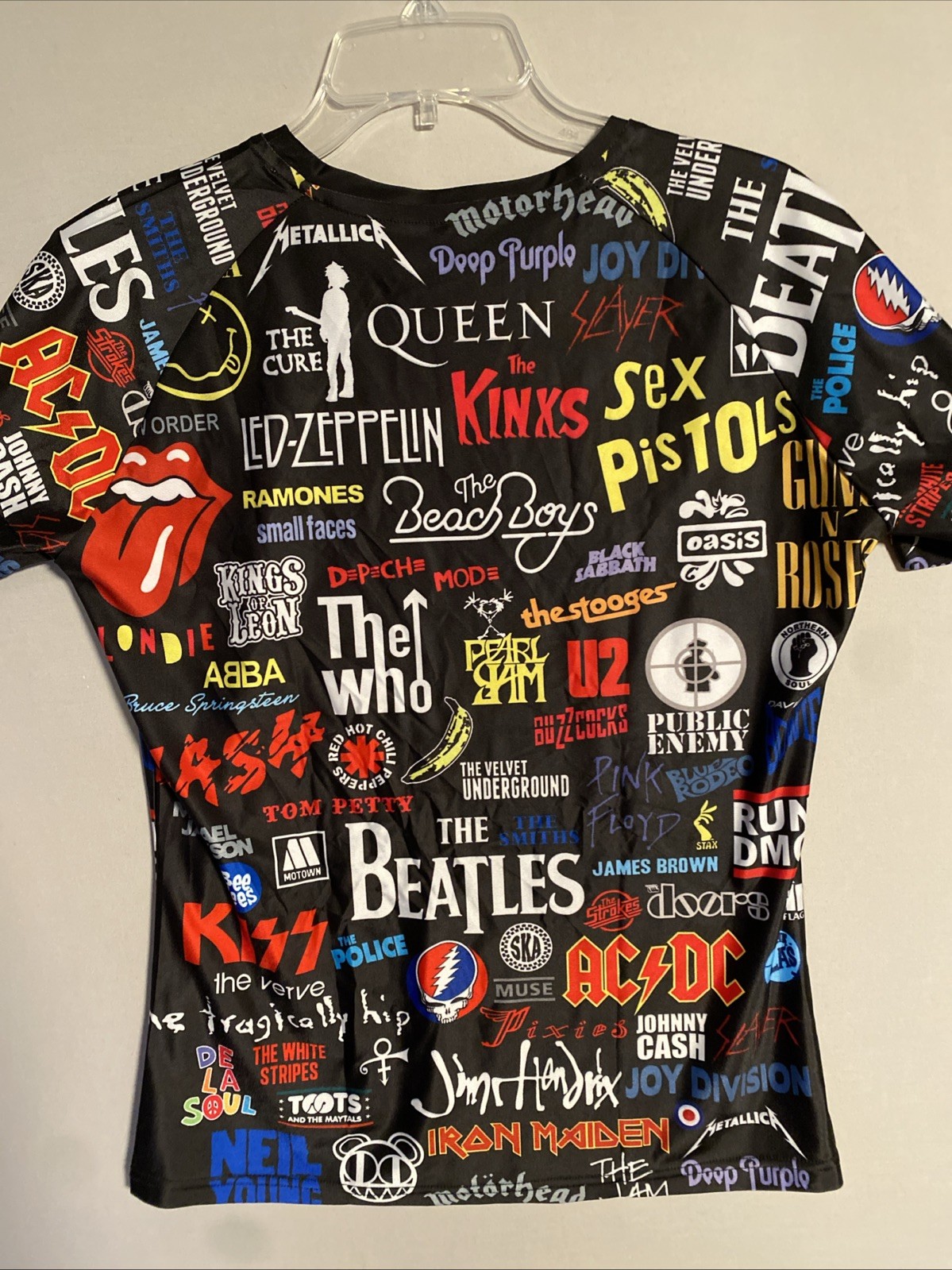 Cycling Jersey XXL ROCK & ROLL GRAPHIC SPANDEX ROTTERDAM FRANCE NWT Runs Small