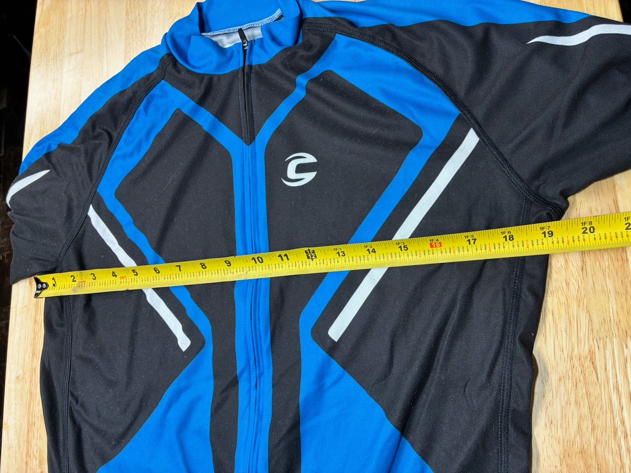 Cannondale Men’s Performance 2 Cycling Jersey Men’s Large Blue Black White