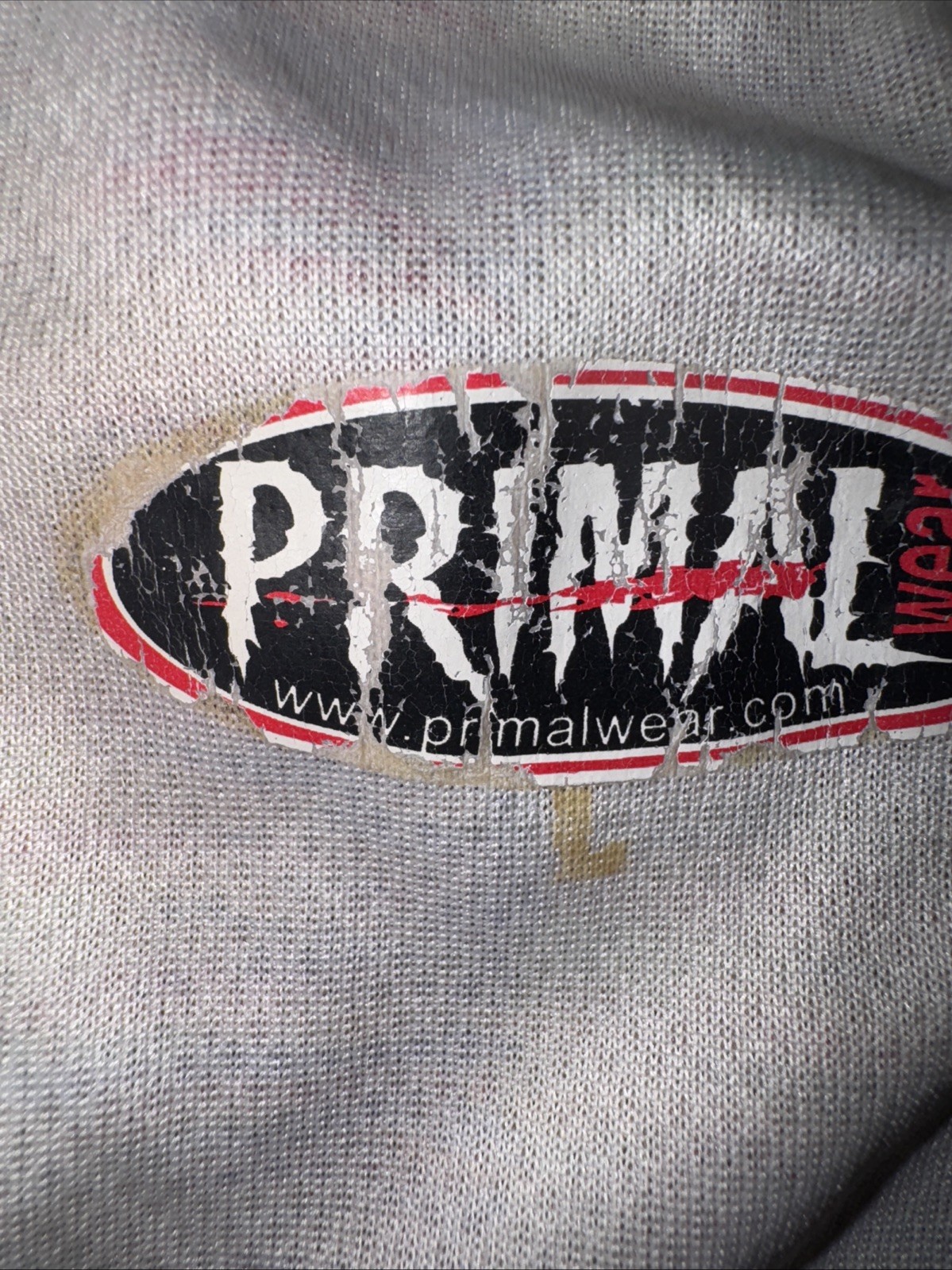 PRIMAL WEAR Men’s L CYCLING 3/4 ZIP JERSEY SHIRT Jesse The Body