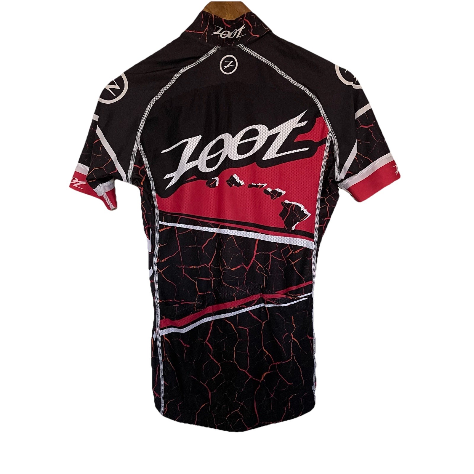 Zoot Cycling Jersey Mens Small Multicolor Stretch Swim Biking Running Cycling