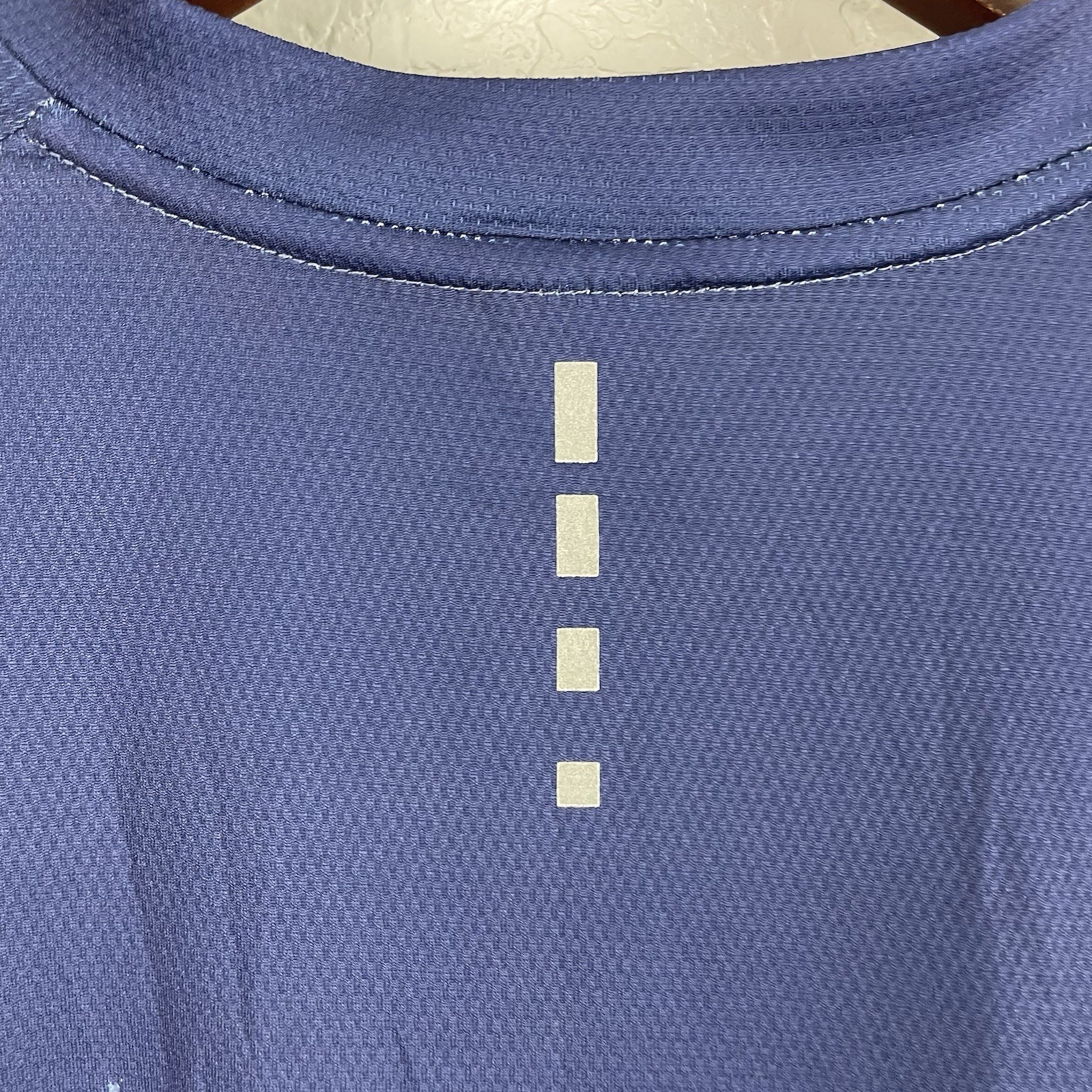 Santic Size Large Blue Full Zip Long Sleeve Lightweight Cycling Jersey Pockets