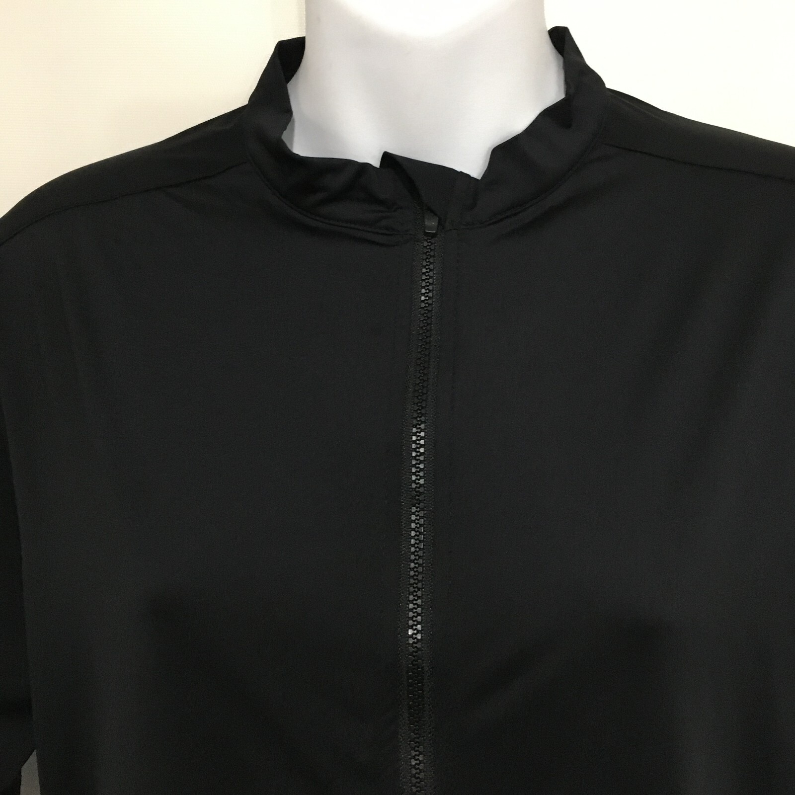 Ykywbike Womens XL Black Bike Cycling Jersey Short Sleeve Full Zip