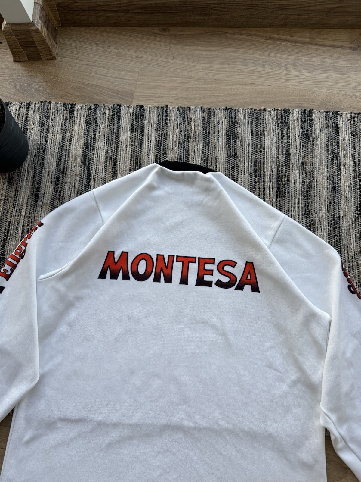 VINTAGE RACING LONG SLEEVE MICHELIN ELLGREN MONTESA RENTHAL 90s RARE Sz M-L