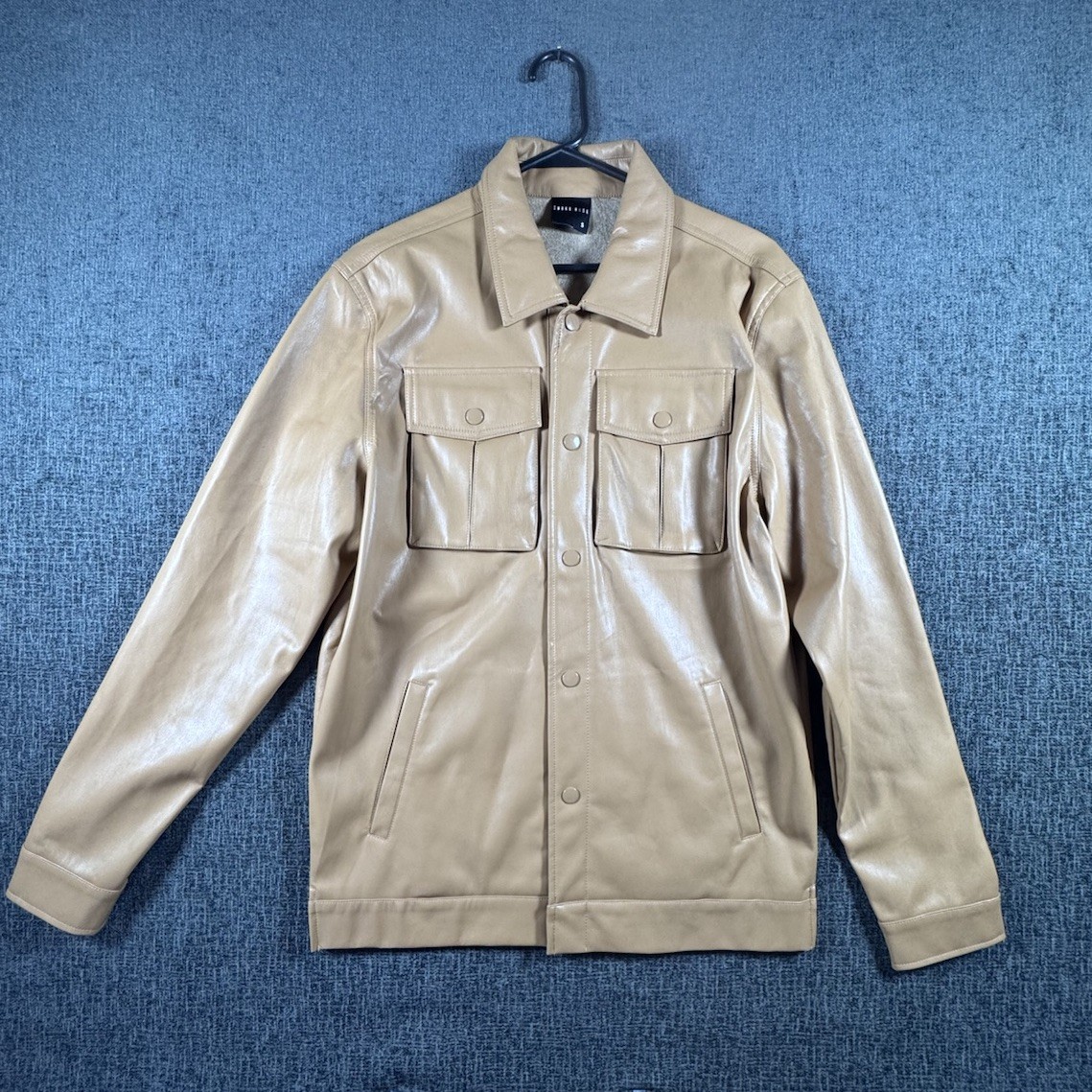 Smoke Rise Leather Jacket Men’s Size S Tan