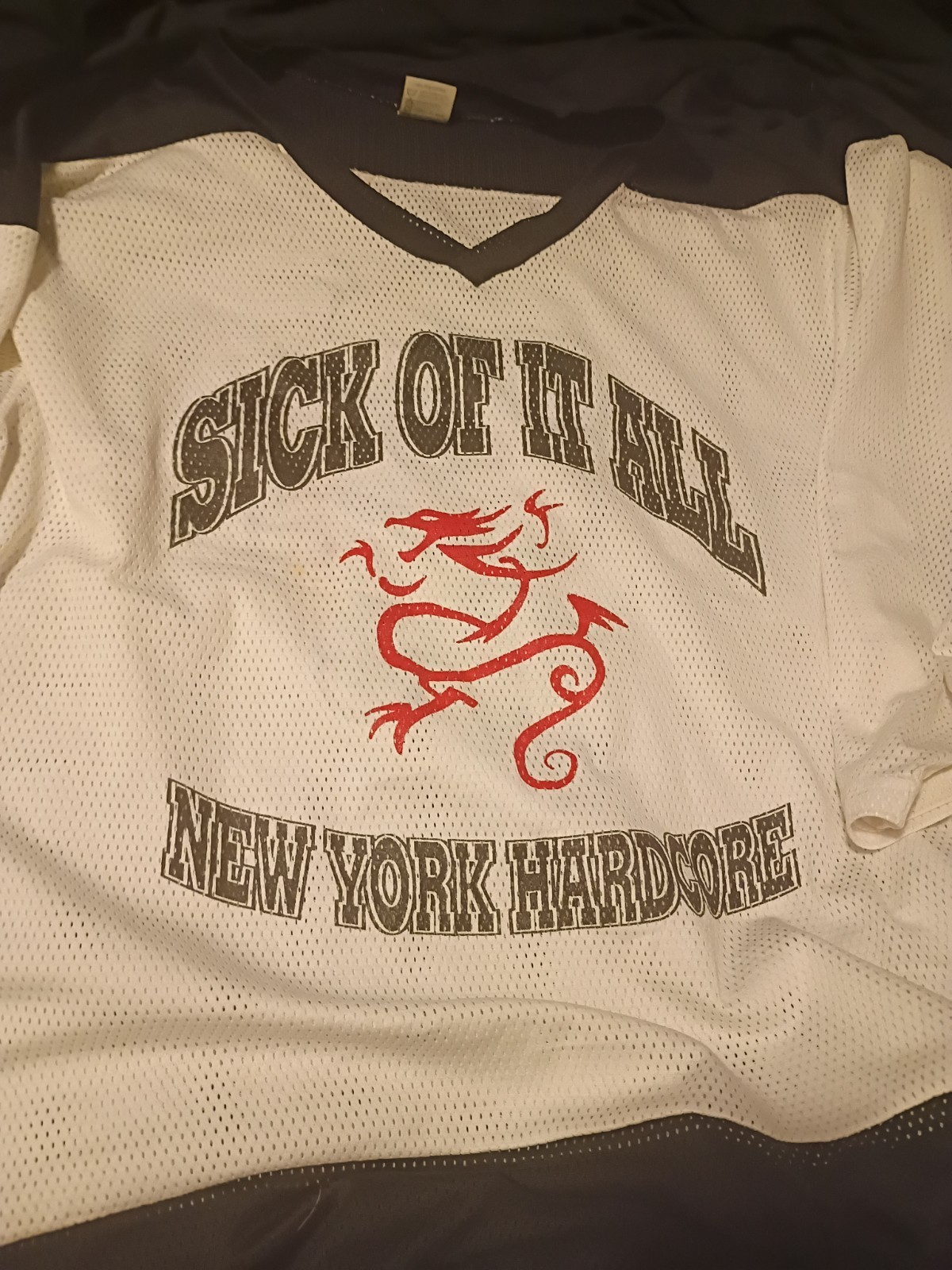Sick Of It All 1990s Jersey Vintage Rare!