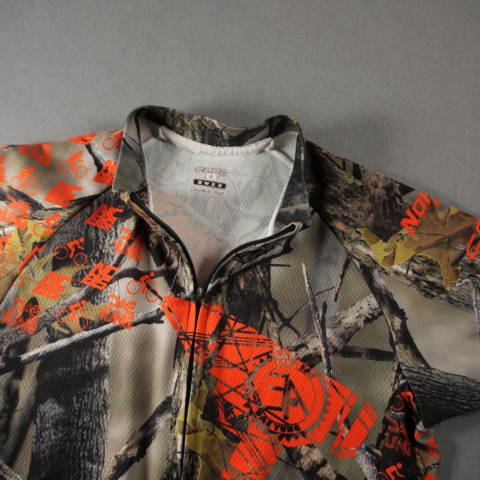 Capo Camo Neon Graphics Men Cycling Jersey Mens S Norcal Bike