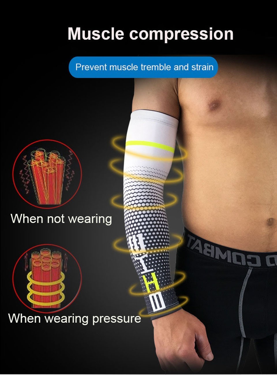 Men’s And Women’s Breathable Outdoor Cycling Basketball Arm Guards