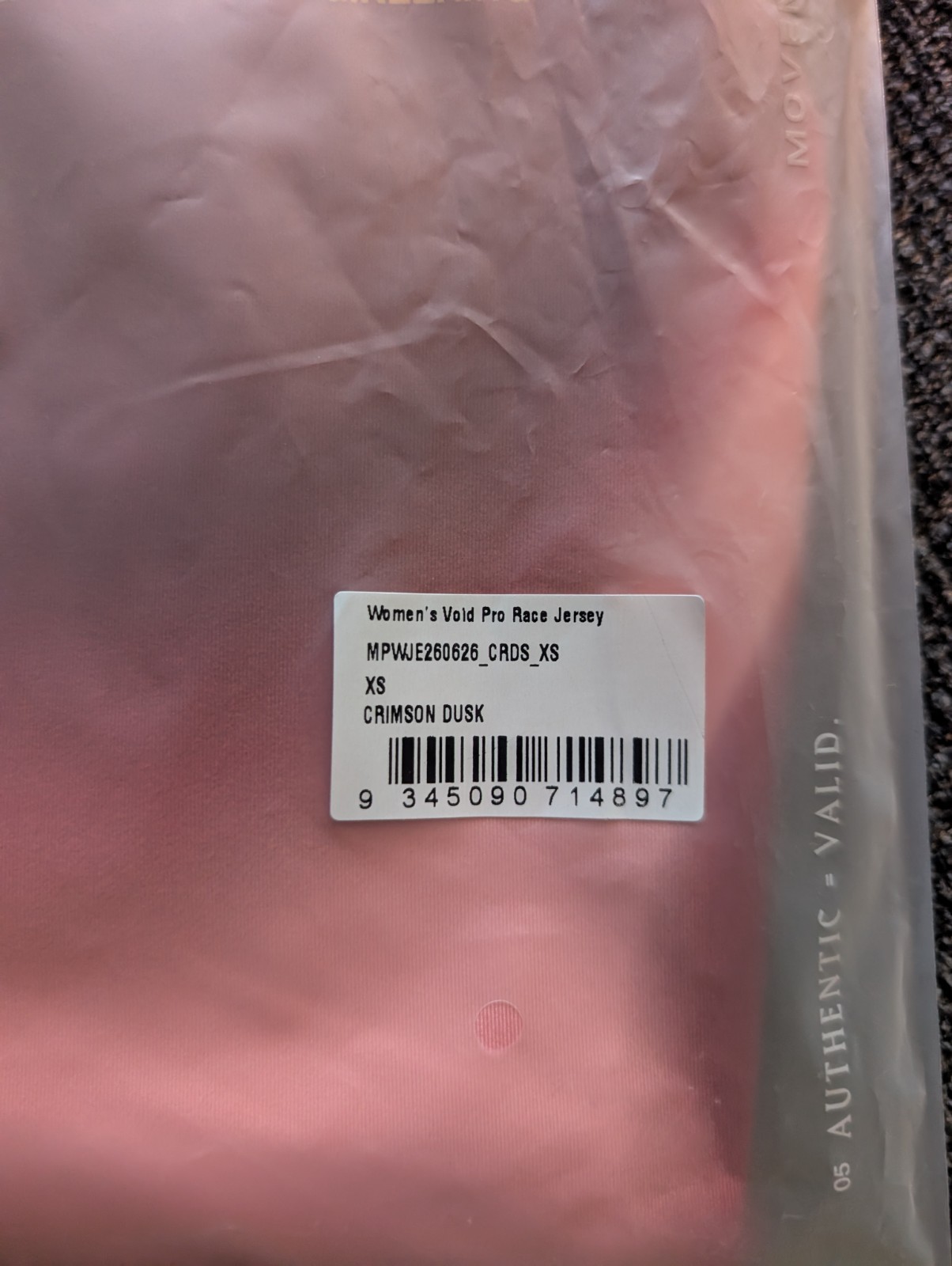 MAAP Women’s Void Pro Race Jersey Crimson Dusk XS NEW – $245 Retail