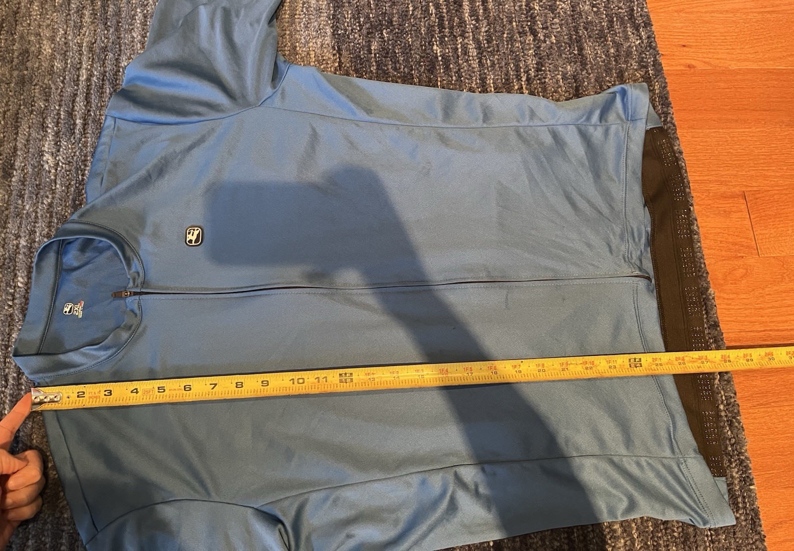 Giordana SilverLine Cycling Jersey Adult 2XL, Blue Lightweight Full Zip Stretch