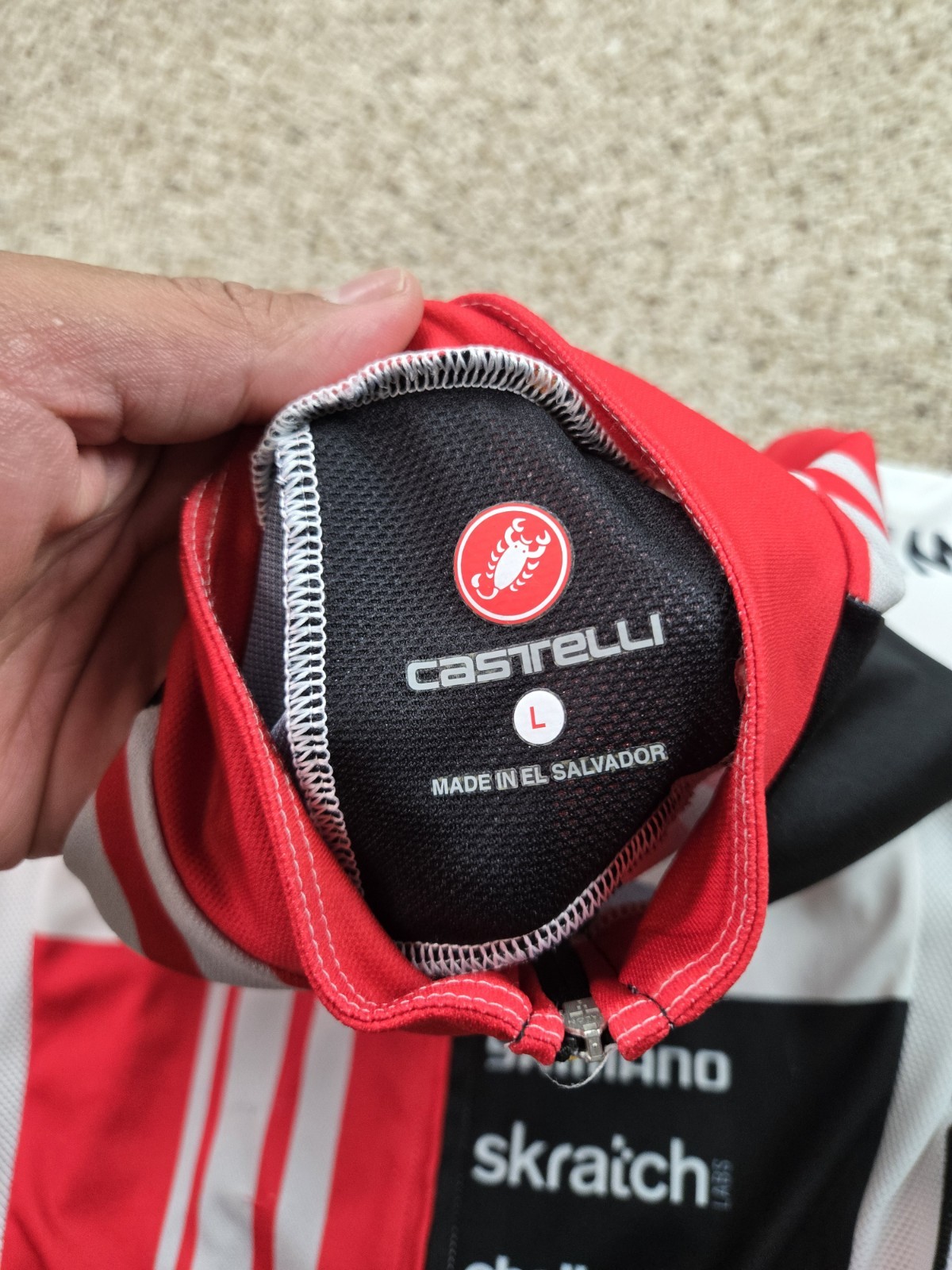 Castelli Cycling Jersey Mens Large Timex Trek Full Zip Pockets Stretch