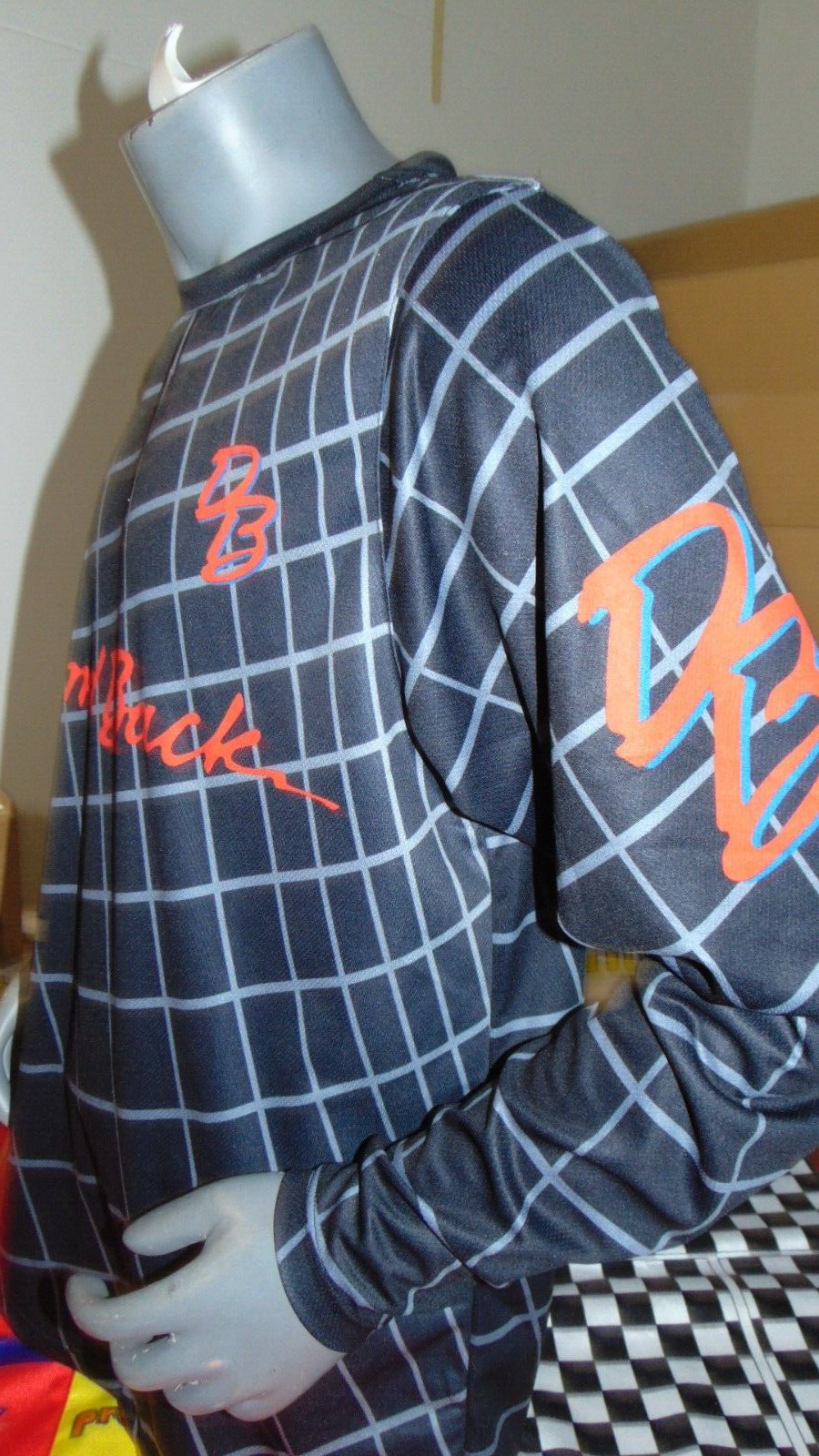 DB SCHOOL BIKE JERSEY CLASSIC BMX JERSEY RACE BIKE SHIRT BMX VINTAGE M STREAK