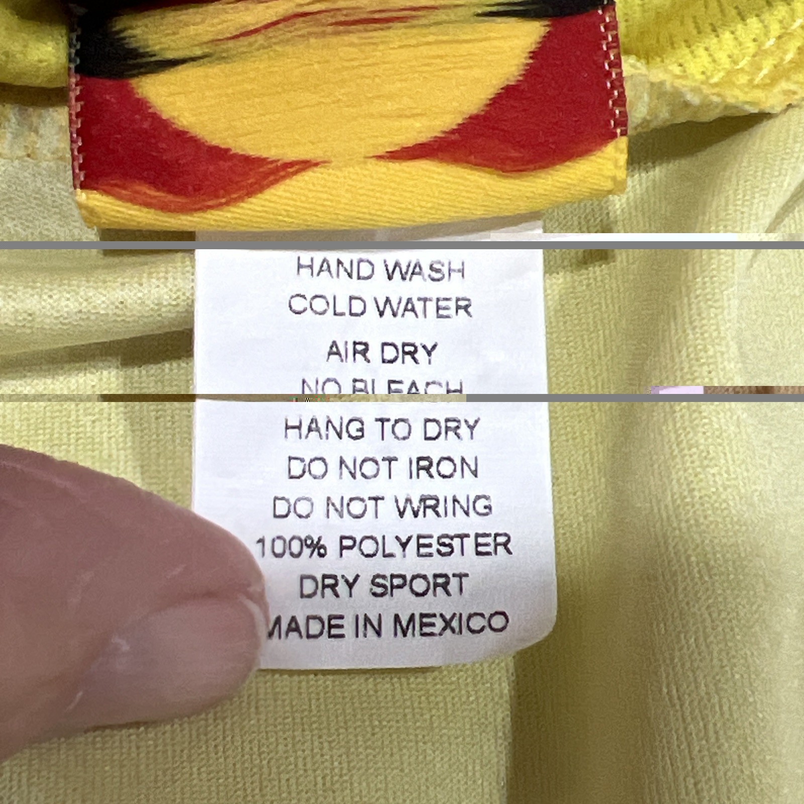 World Jerseys Don’t Tread On Me Cycling Jersey Men XL 3/4 Zip Pockets Yellow