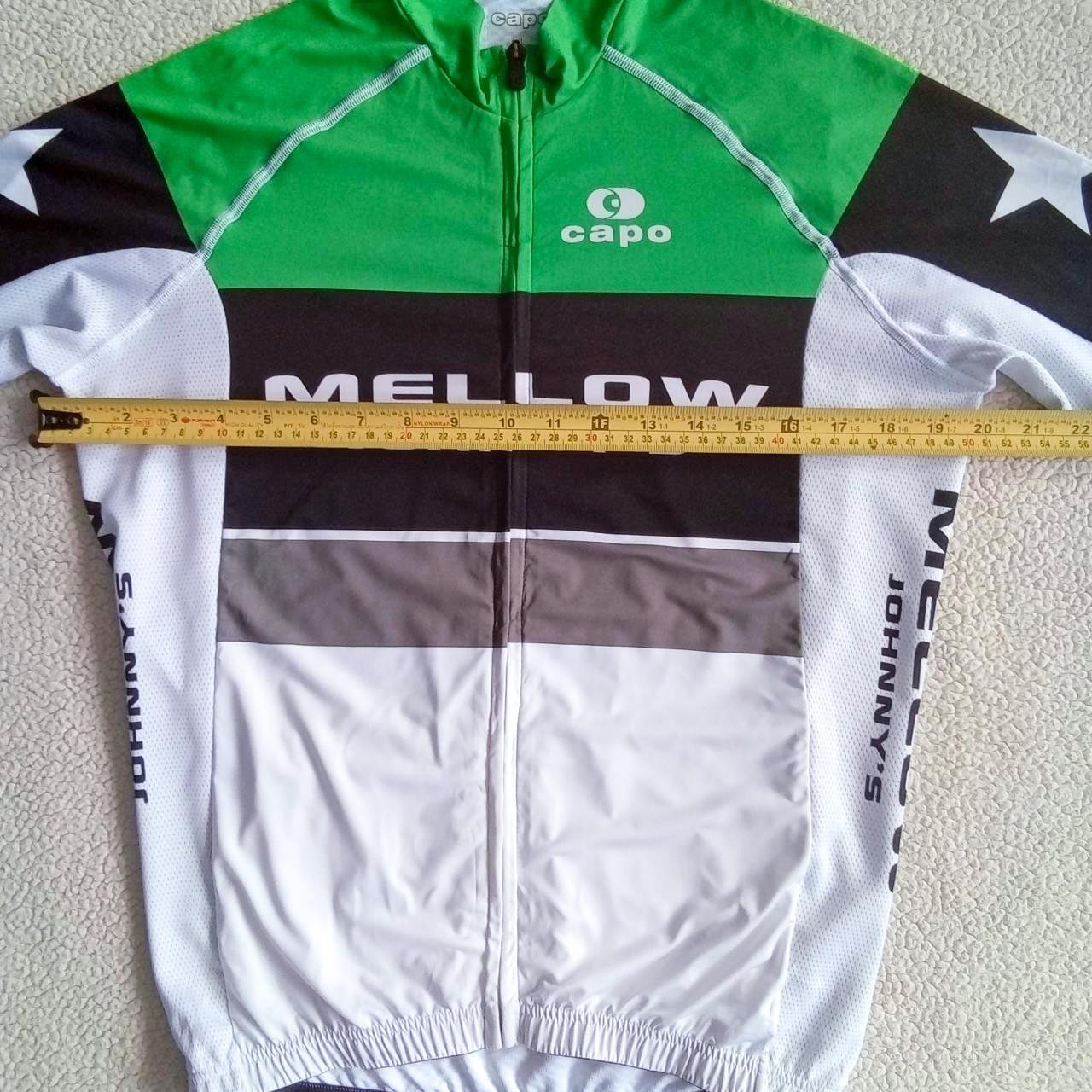 RARE Capo Mellow Johnny’s Bike Shop Cycling Jersey — Lance Armstrong — Size L