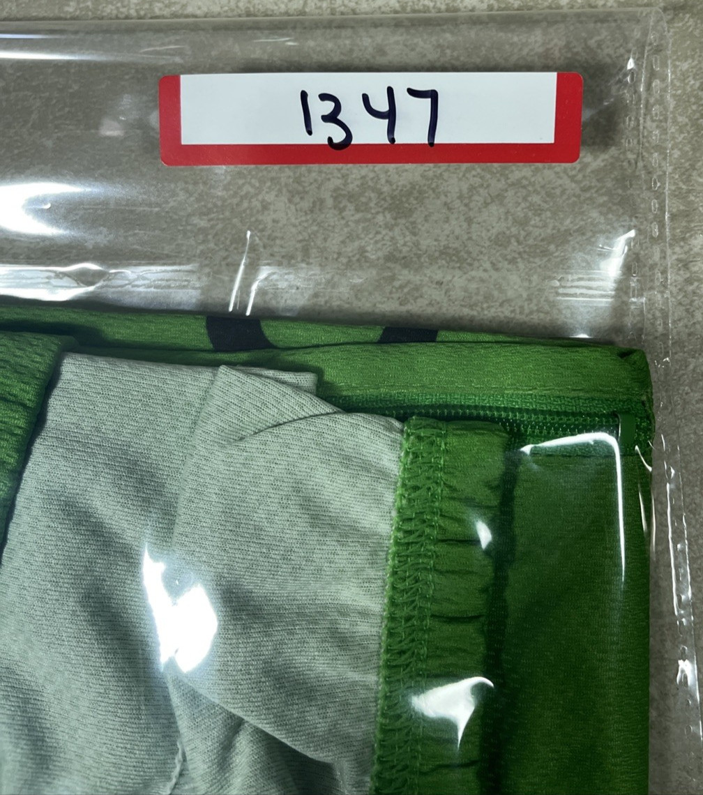 Adidas Cycling Company Green 3 Stripe Jersey Size SEE DESRCIPTION 1347