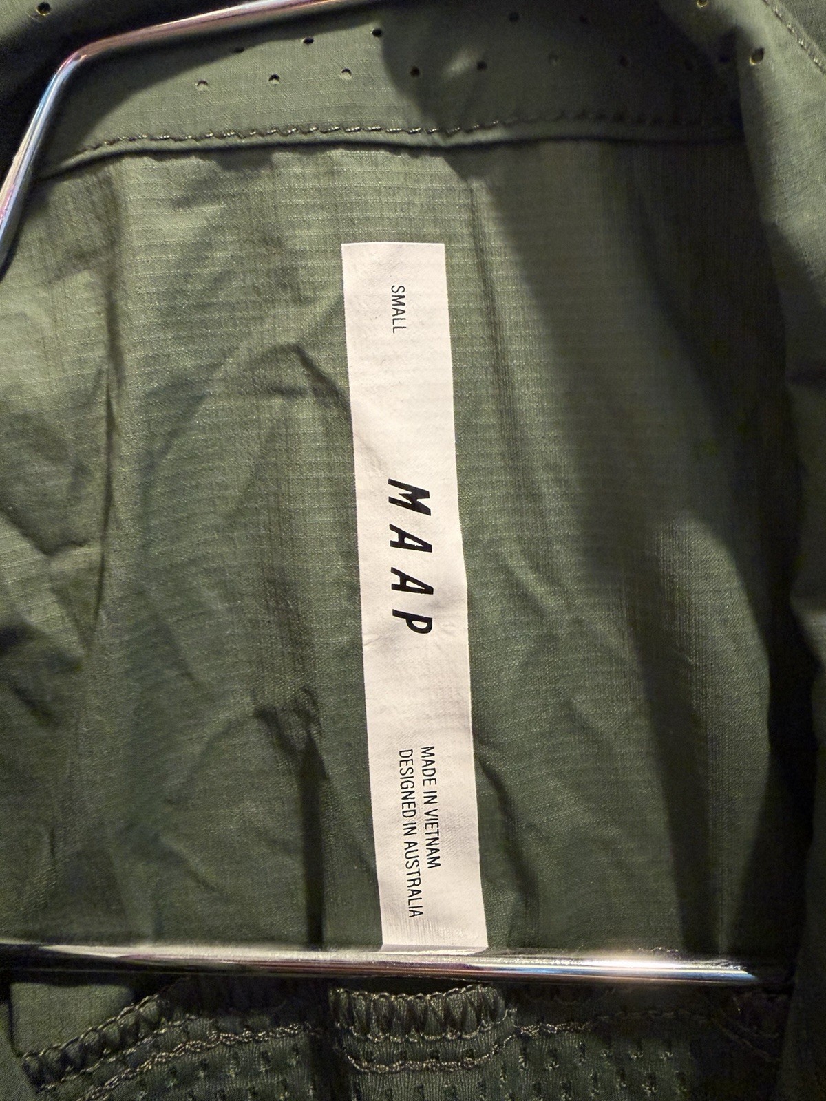 MAAP CYCLING ATMOS VEST GREEN SMALL
