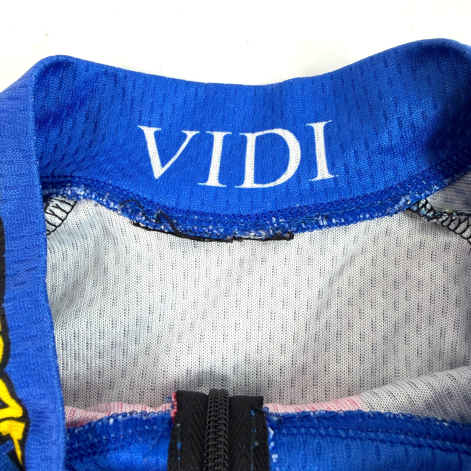 Vintage 90s Cannondale Volvo Cycling Jersey Mens Large MTB Flags Pockets Vidi